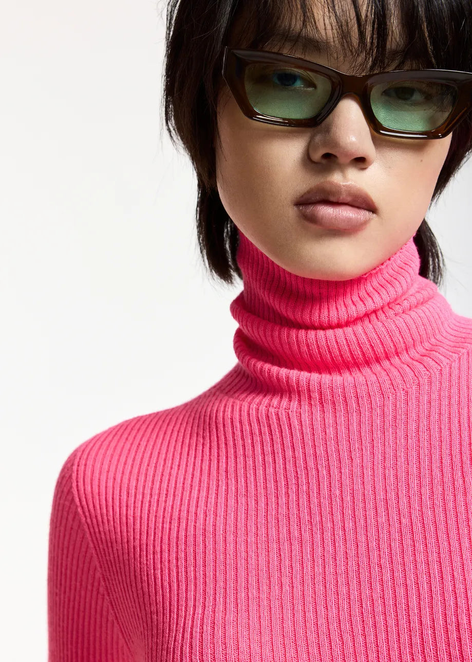 Essentiel Antwerp Kelmuse2 Turtleneck Sweater - Pink