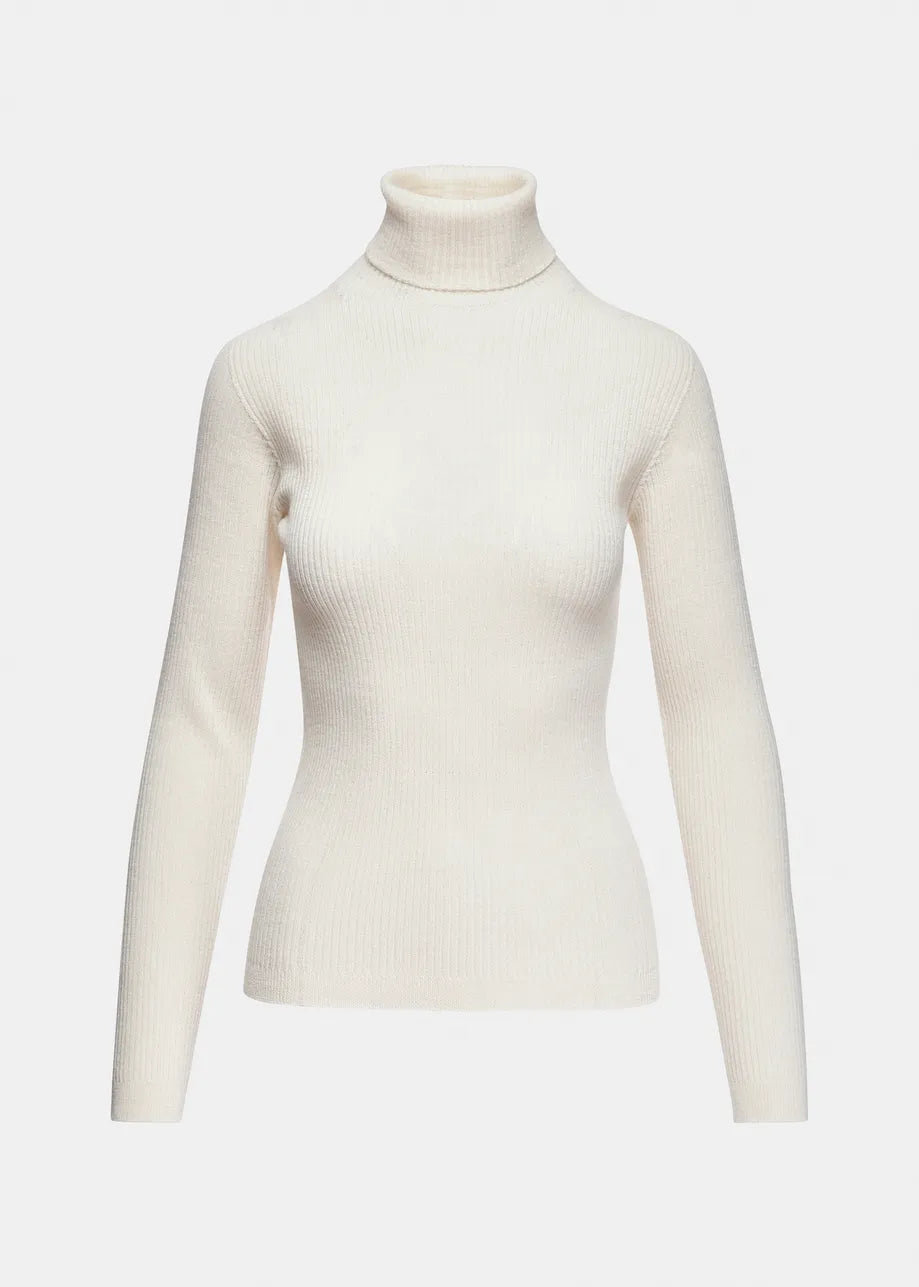 Essentiel Antwerp Kelmuse2 Turtleneck Sweater - Off-White