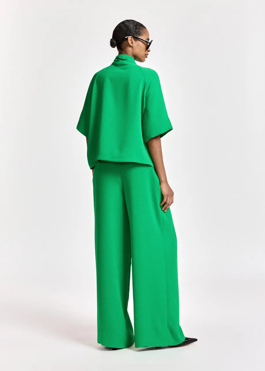Essentiel Antwerp Kelsea Wide-Leg Pants - Green
