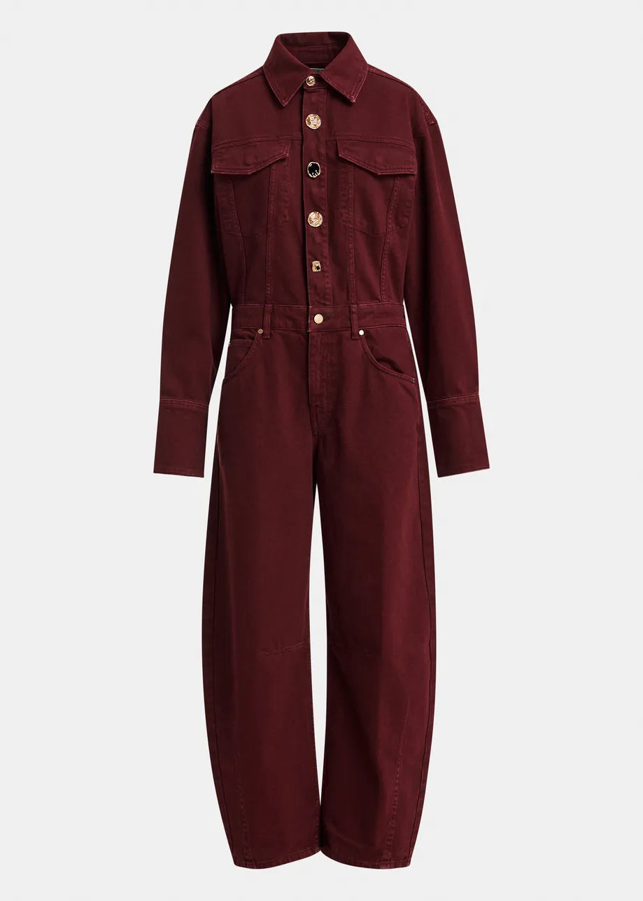 Essentiel Antwerp Kickstart Denim Jumpsuit
