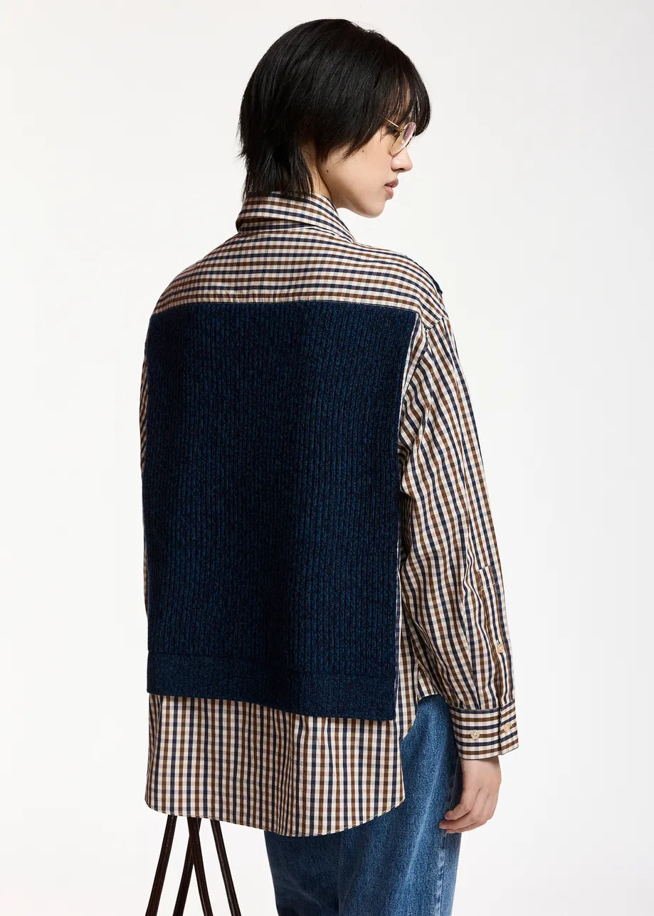Essentiel Antwerp Kute Layered Vest Shirt