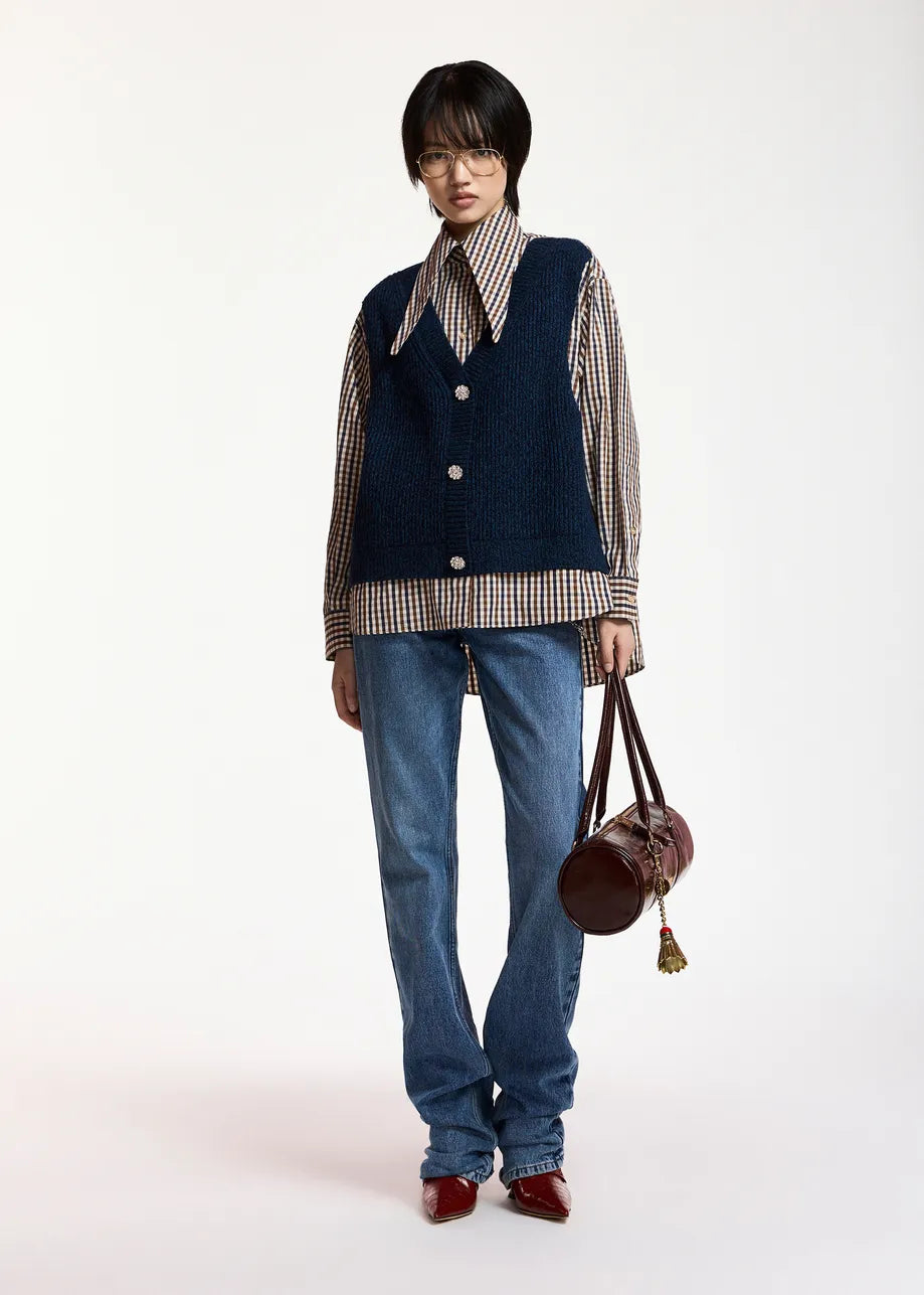 Essentiel Antwerp Kute Layered Vest Shirt