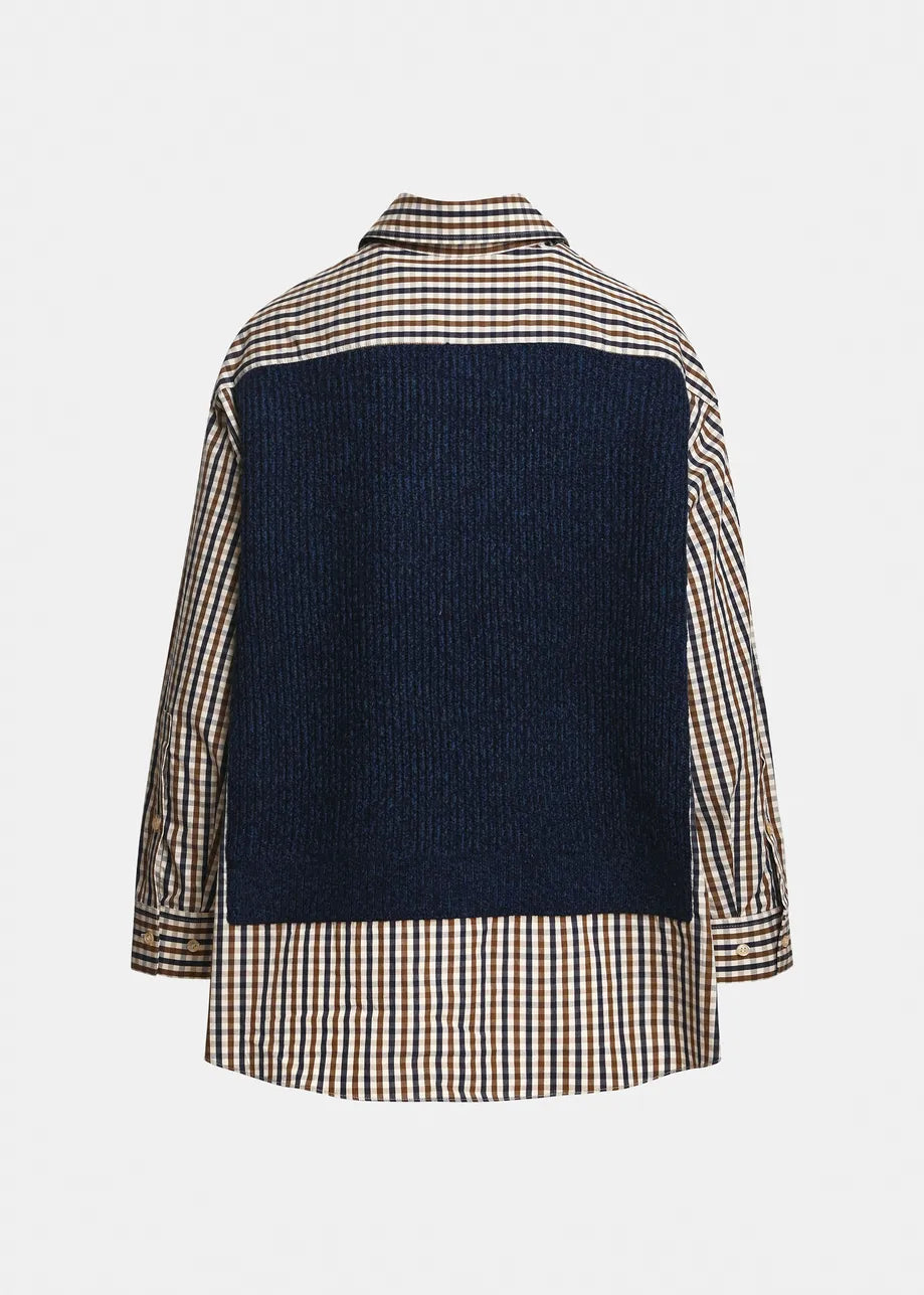 Essentiel Antwerp Kute Layered Vest Shirt