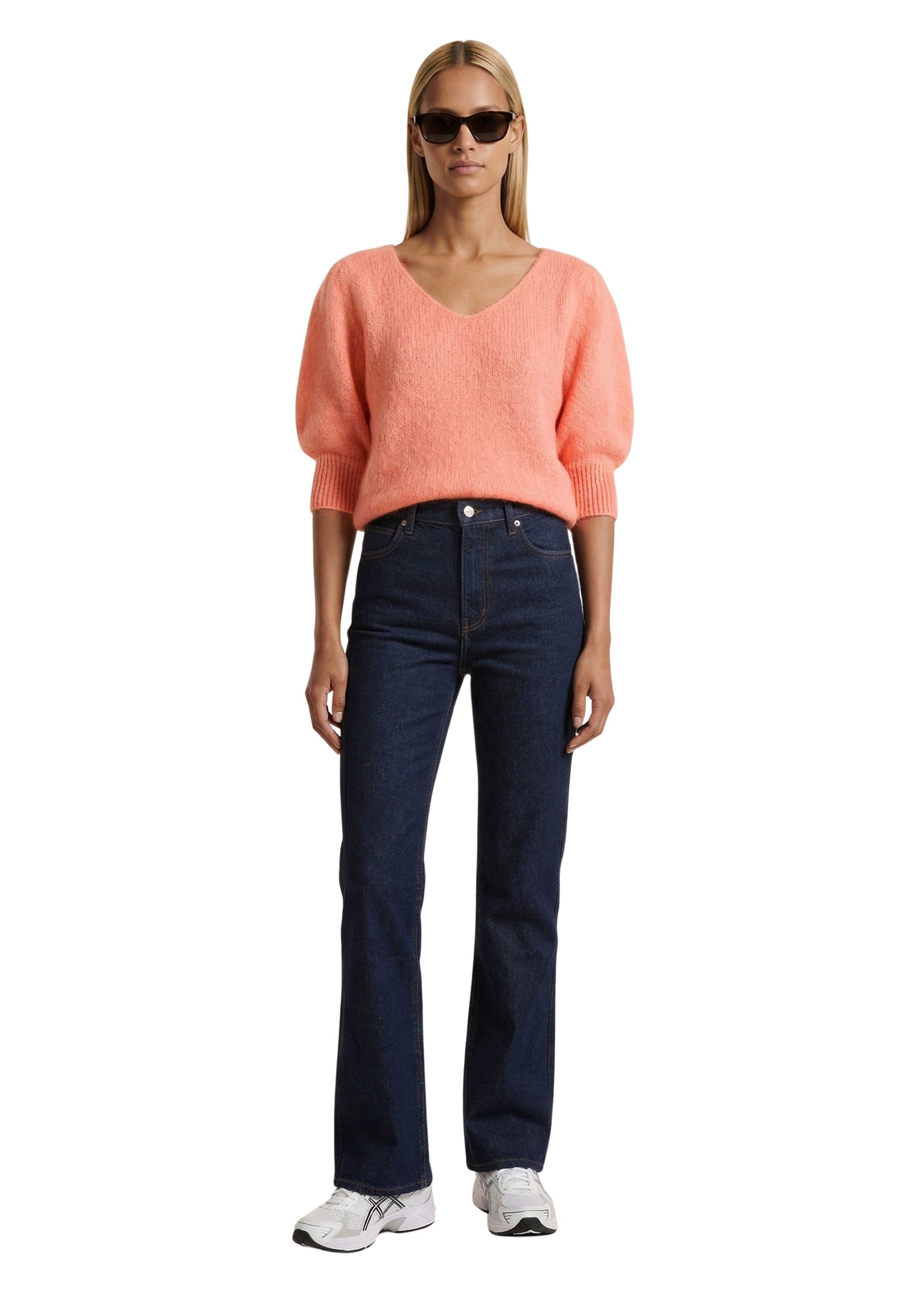American Dreams Koa Alpaca Pullover - Salmon