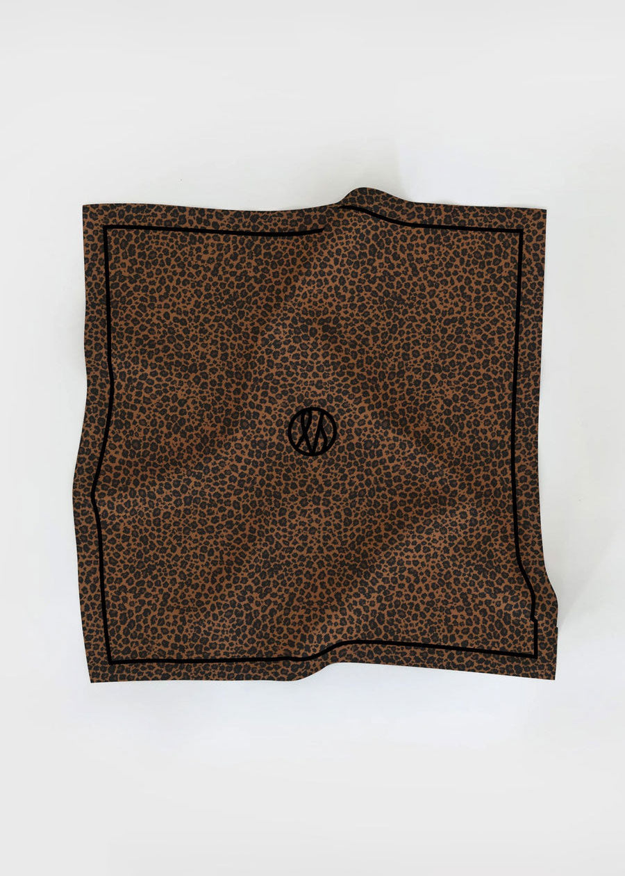 Lescarf Leo Scarf - Brown - 50cm