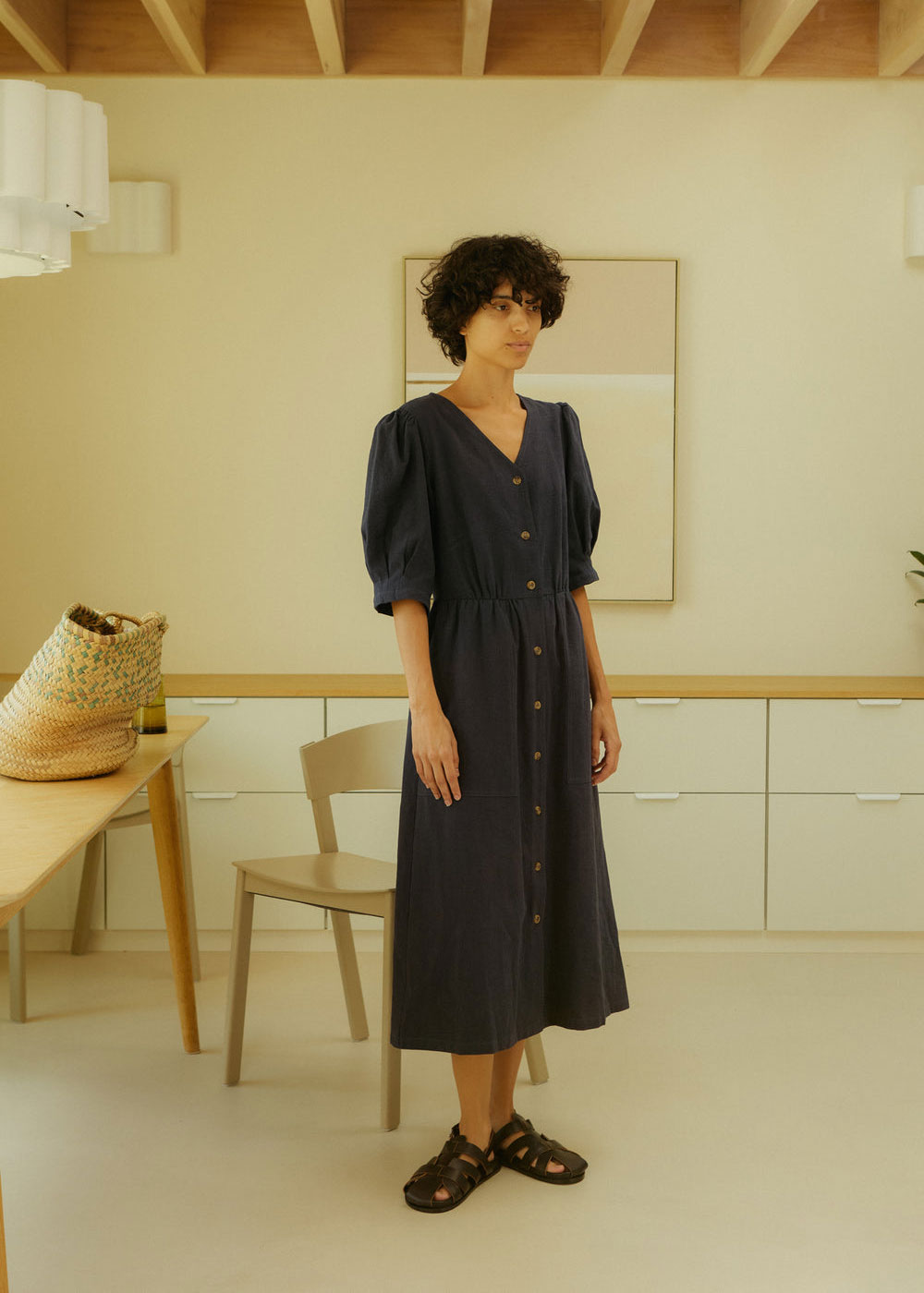 L.F.Markey Lowry Dress - Navy