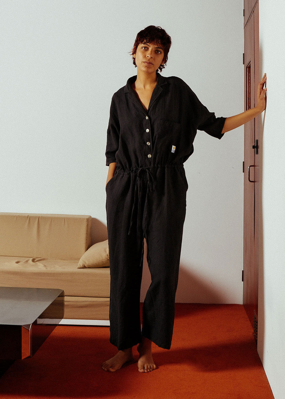 L.F.Markey Maxim Jumpsuit - Black