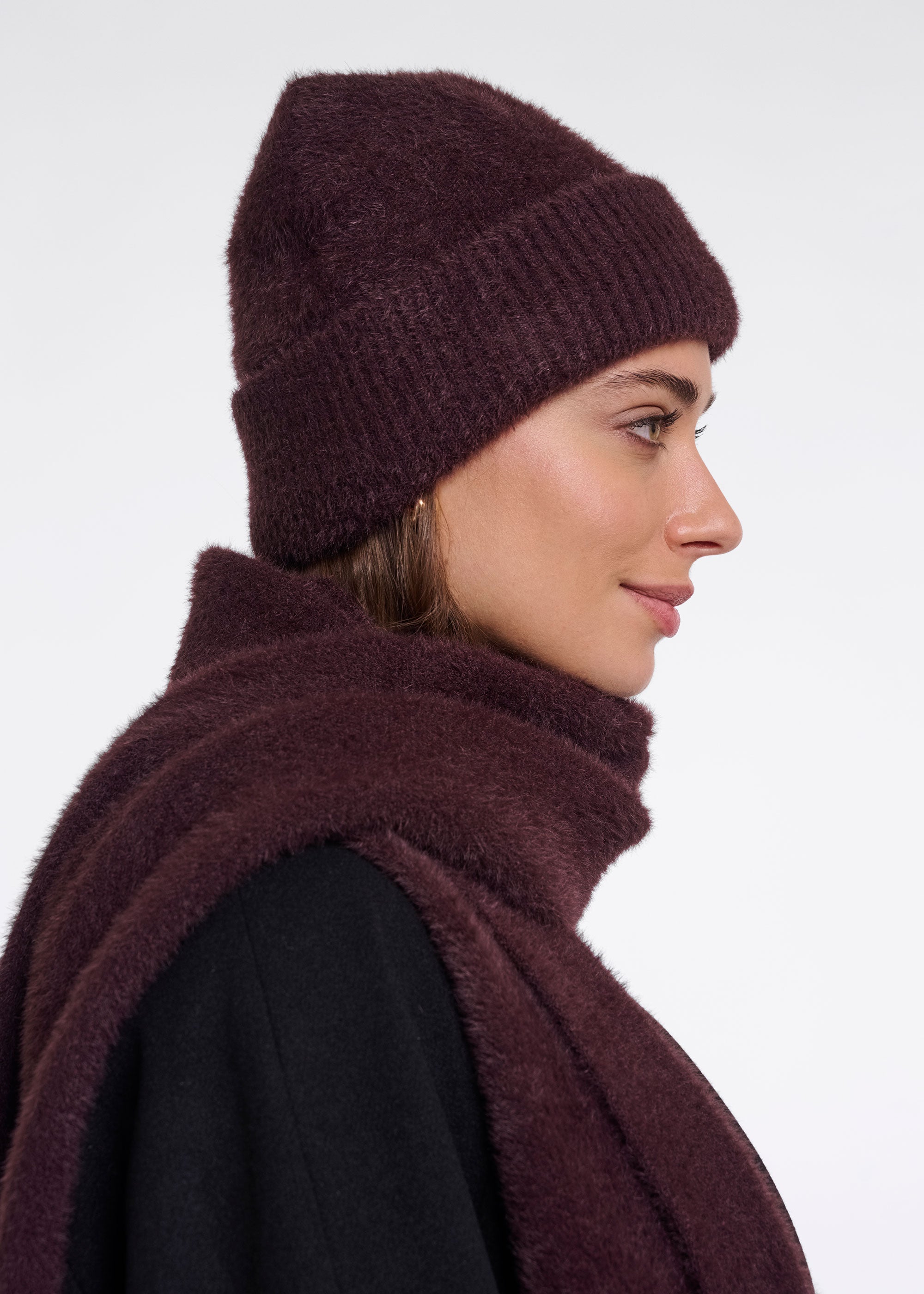 Rino & Pelle Otus Scarf - Fudge Cloak