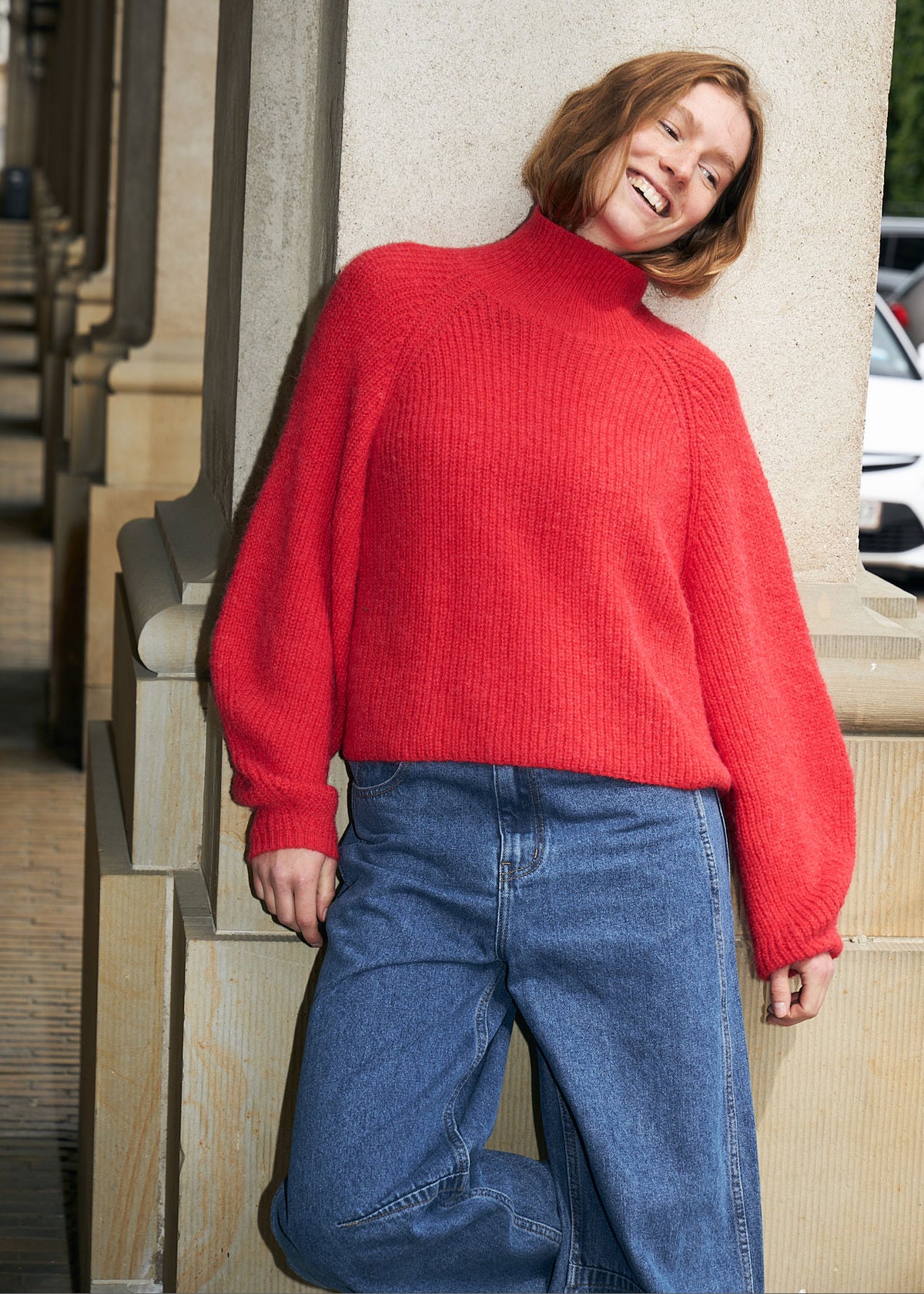 Lollys Laundry ElioLL Knit Jumper - Red