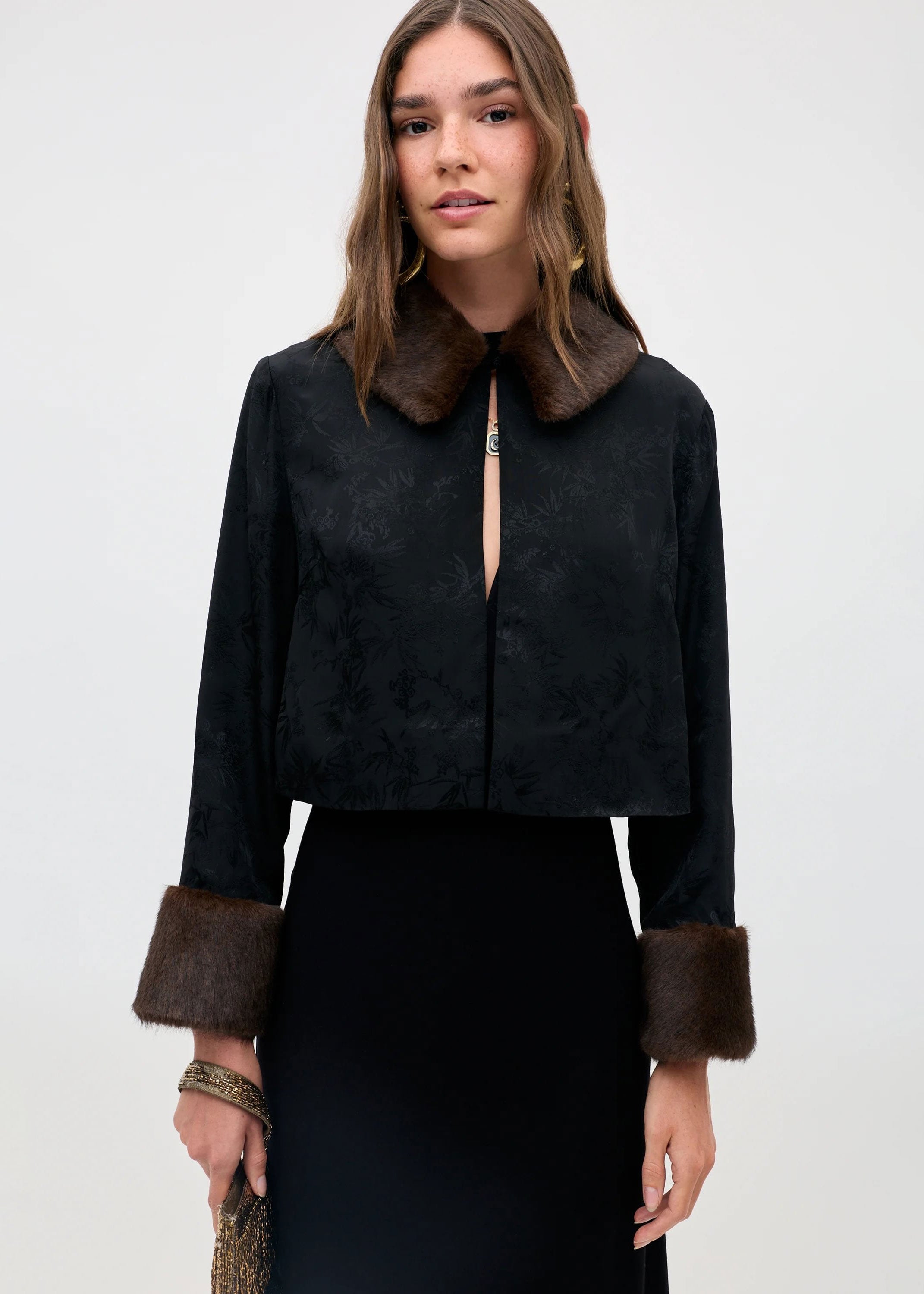 Rixo Luanne Jacquard Jacket