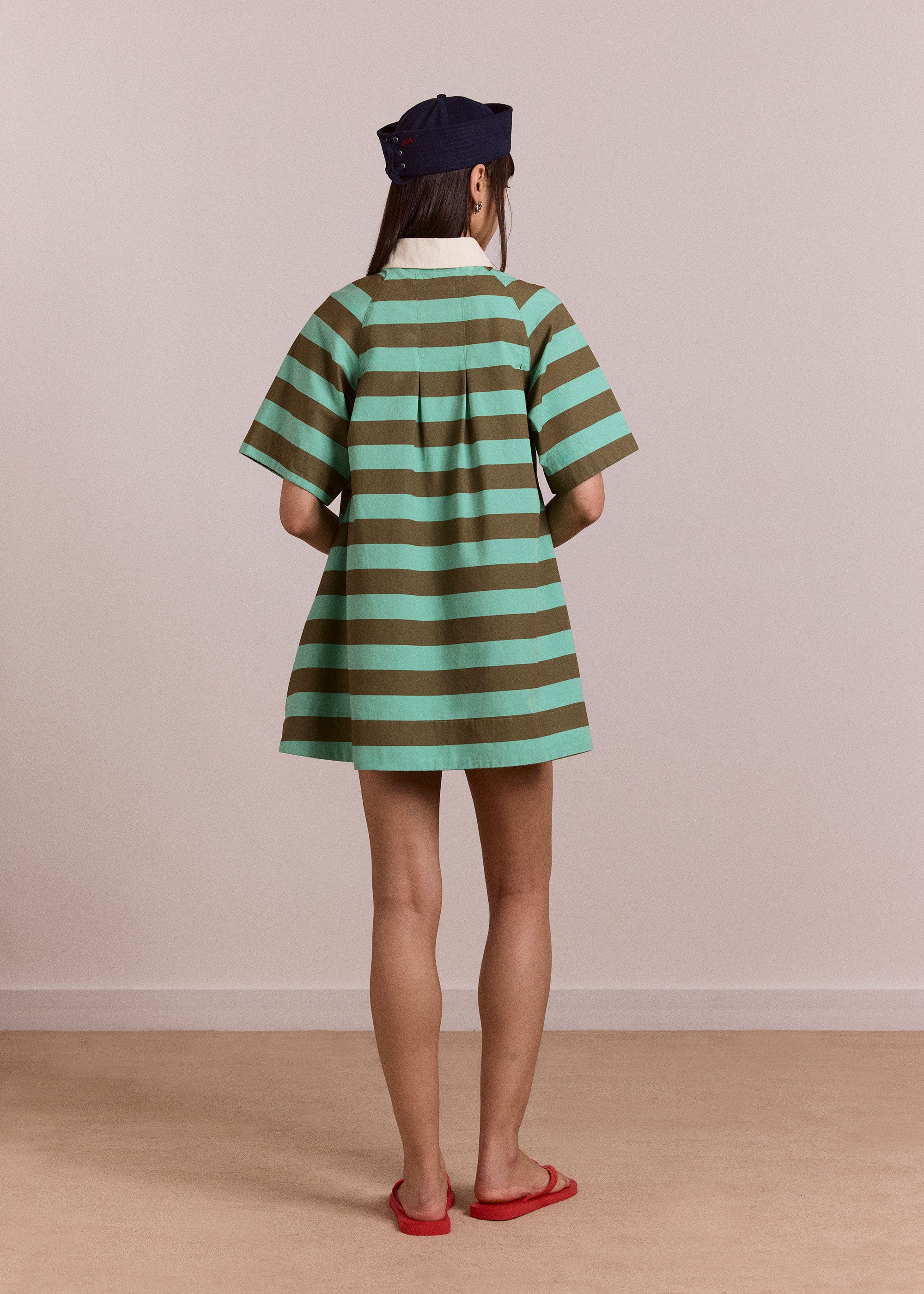 Damson Madder Maggie Mini Polo Dress