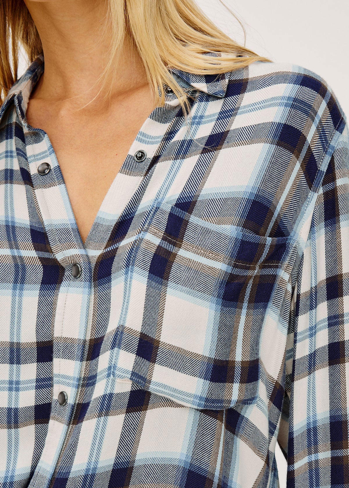 Rails Malin Shirt - Ecru Midnight