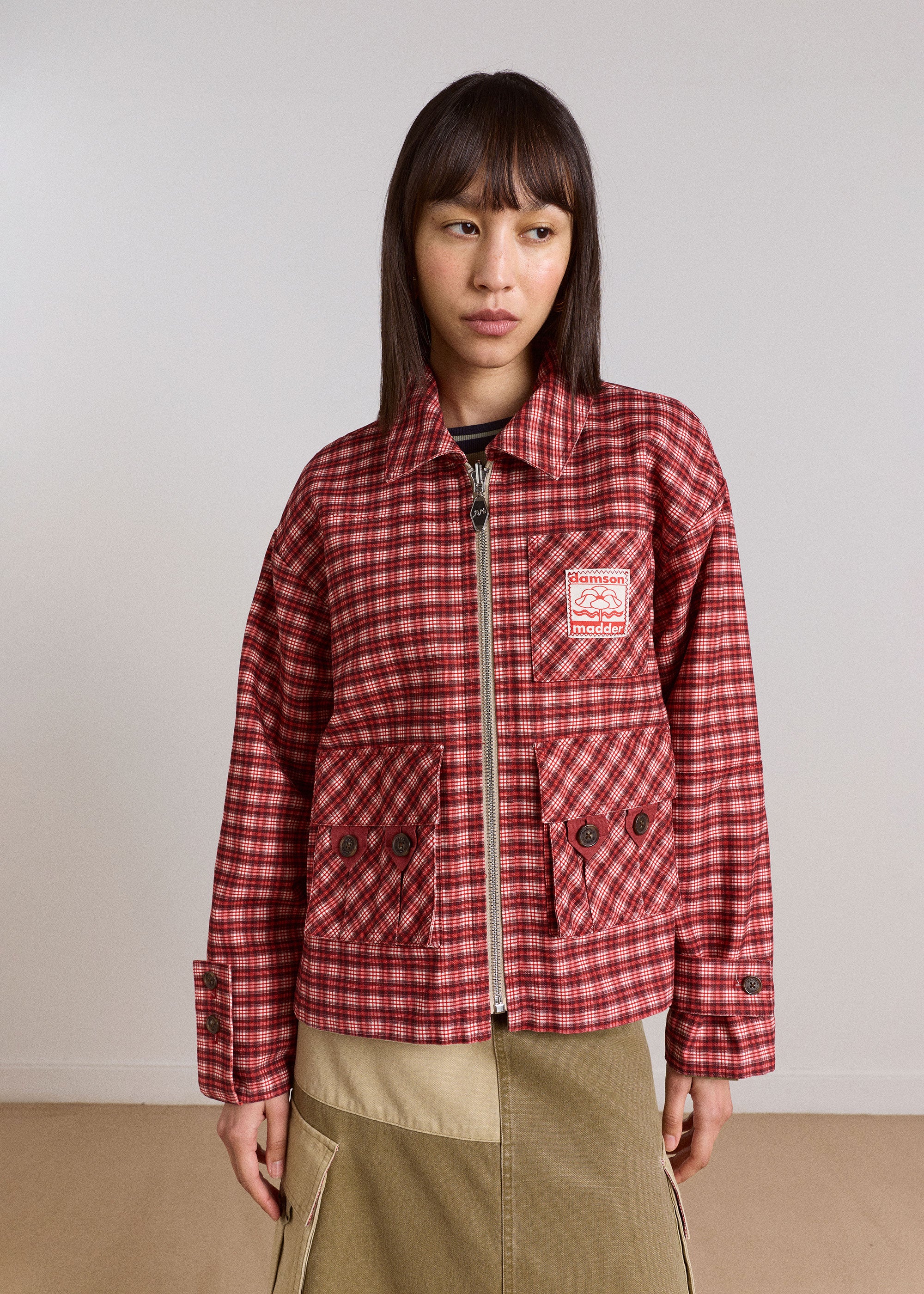 Damson Madder Marcelle Reversible Barn Jacket