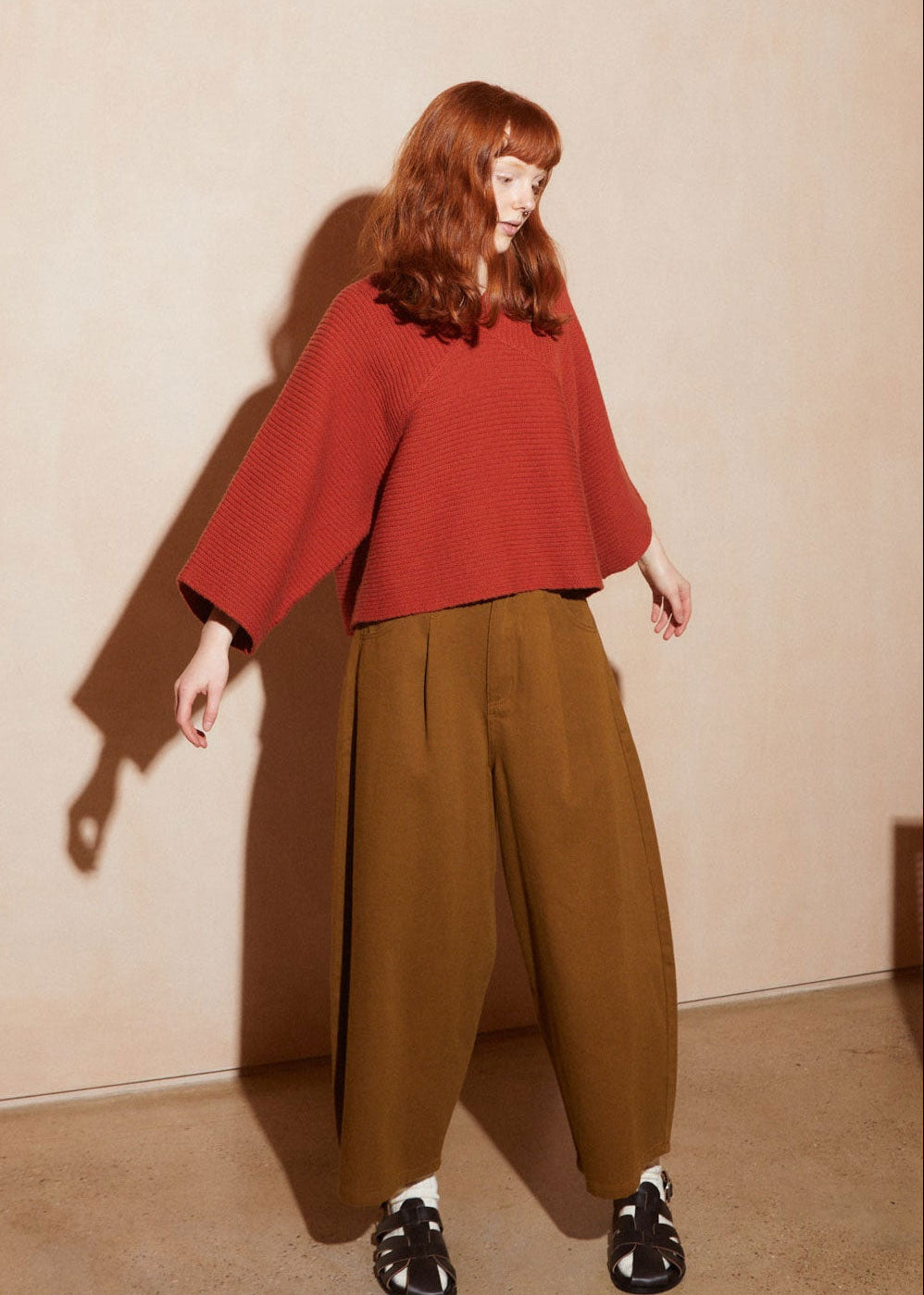 L.F.Markey Mason Trousers - Tobacco