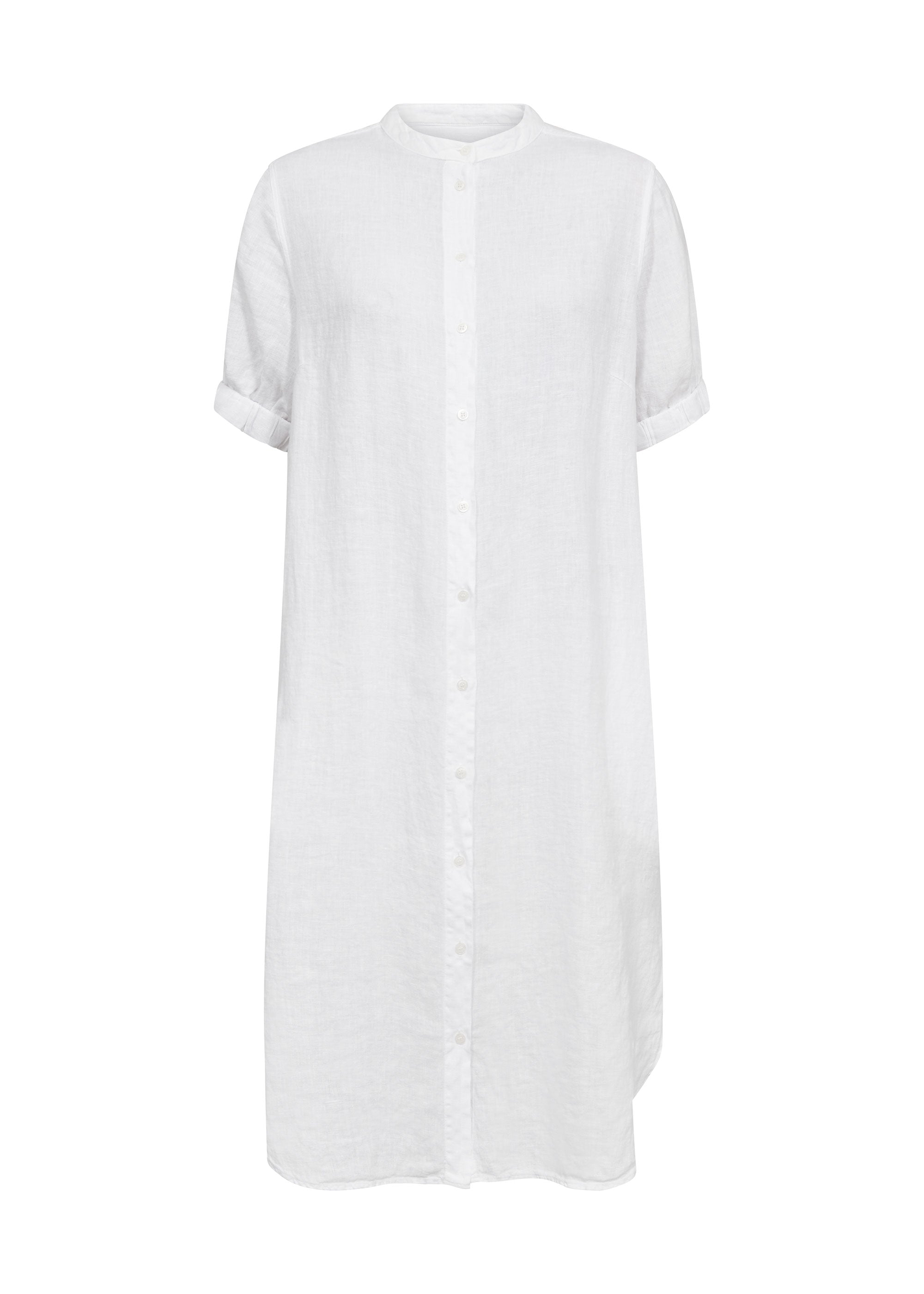 MOS MOSH MMArleth SS Linen Dress - White