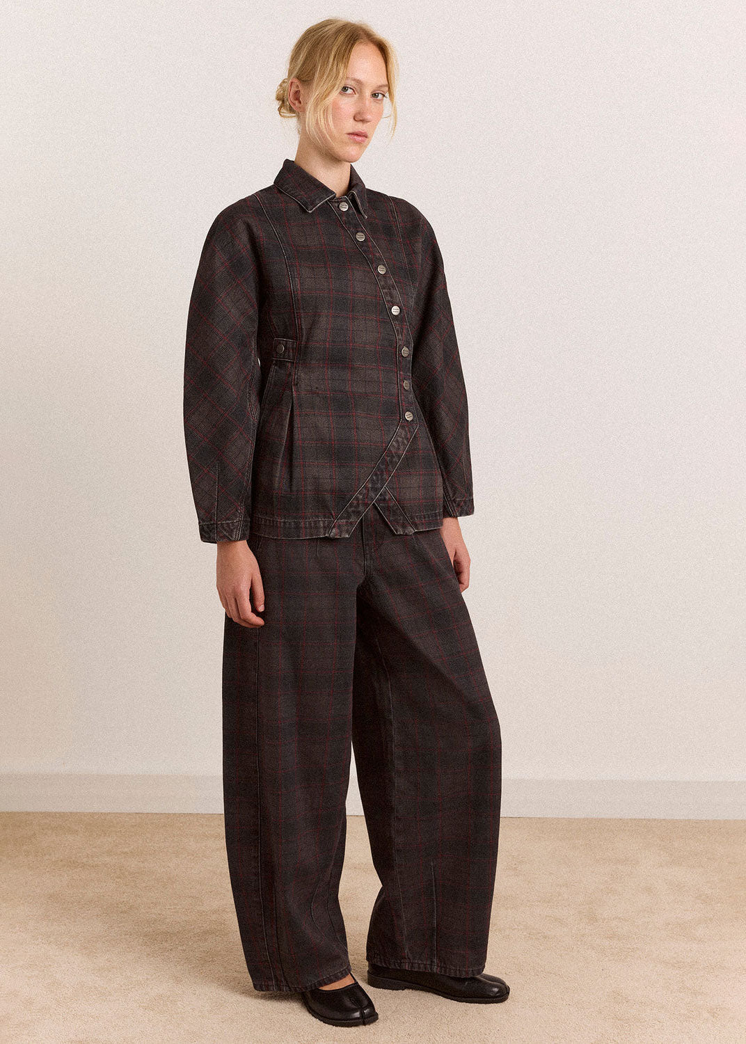 Damson Madder Nora Jacket - Sirius Check
