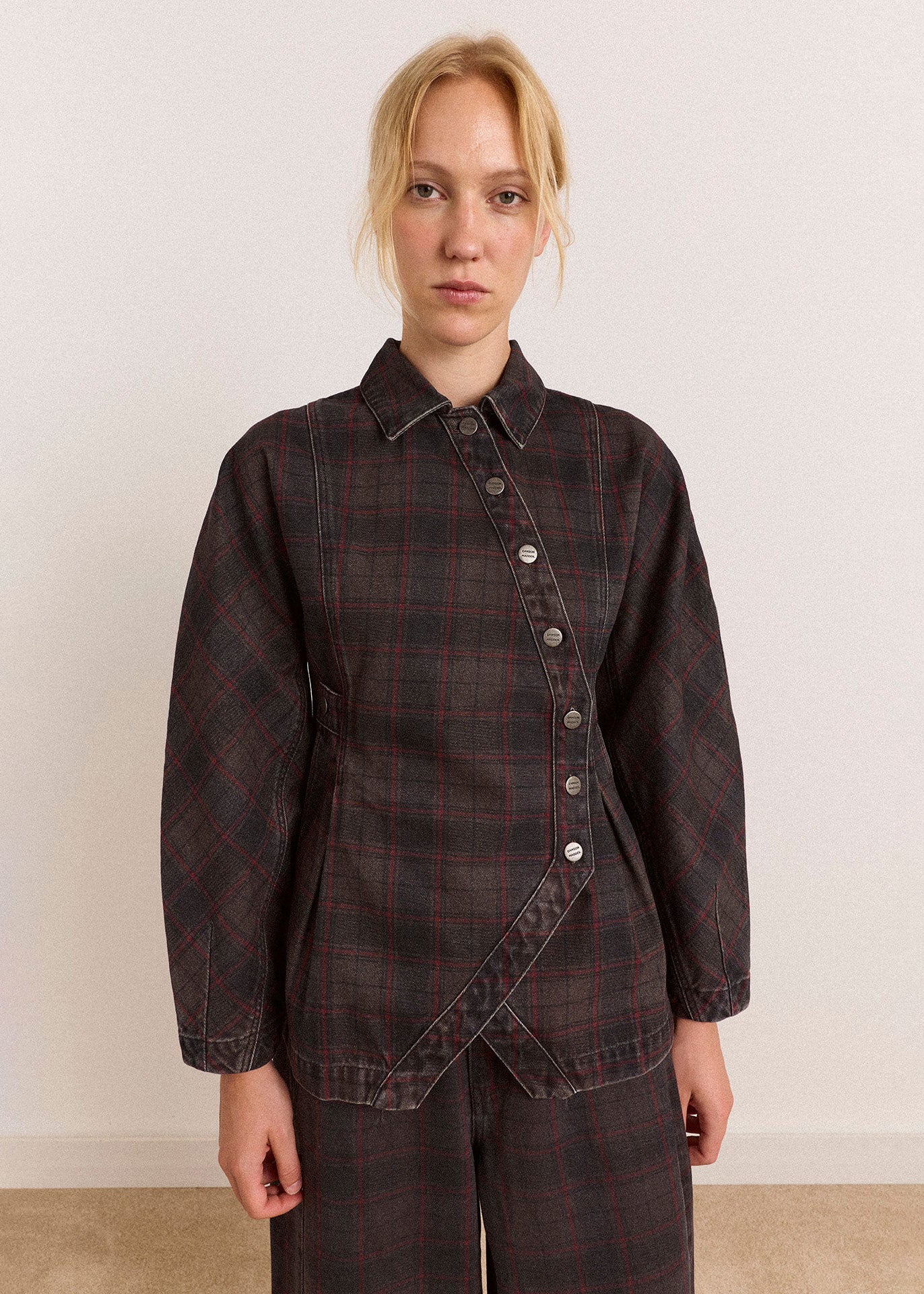 Damson Madder Nora Jacket - Sirius Check