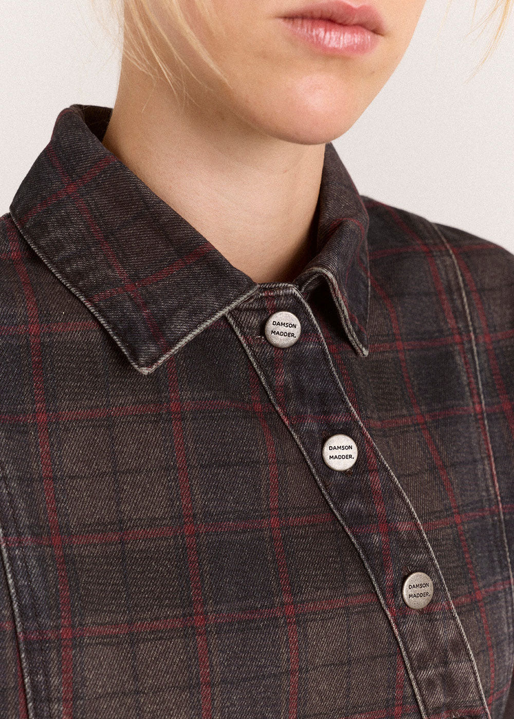 Damson Madder Nora Jacket - Sirius Check