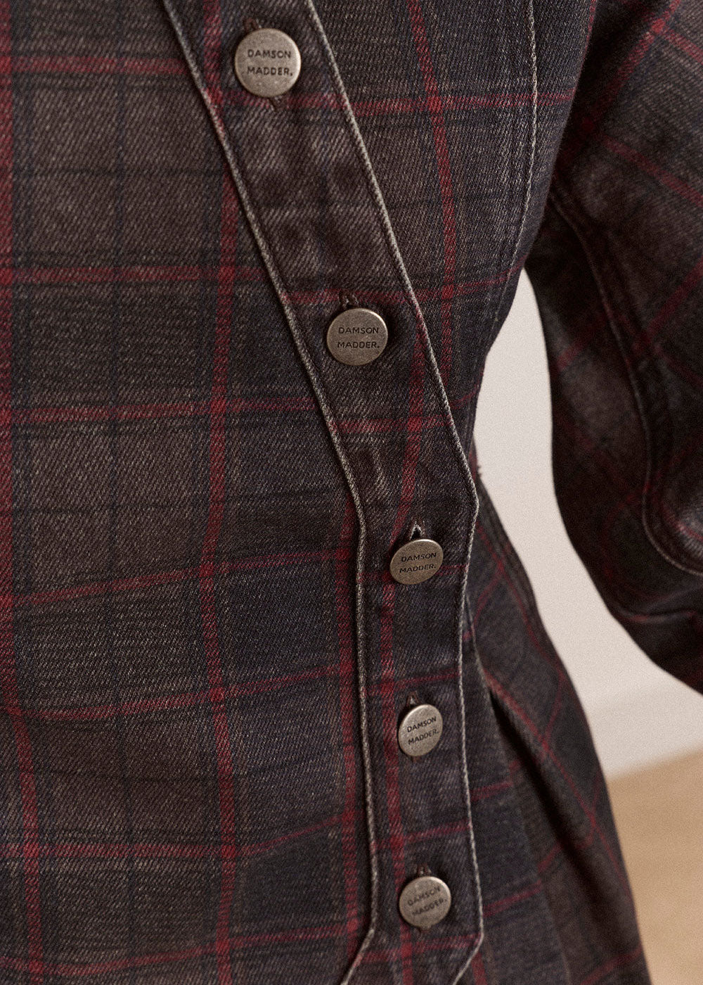 Damson Madder Nora Jacket - Sirius Check
