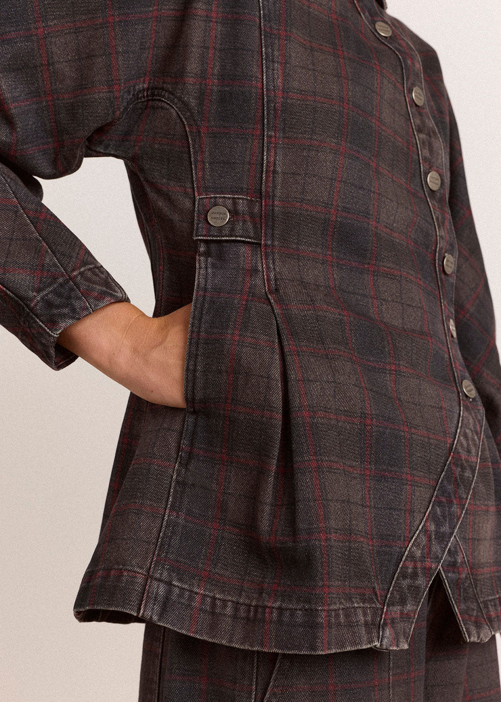 Damson Madder Nora Jacket - Sirius Check