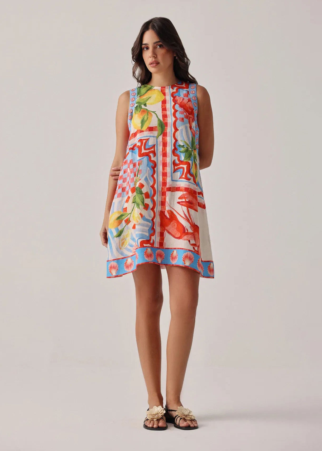 NOIB Harper Mini Dress - Summer Zest