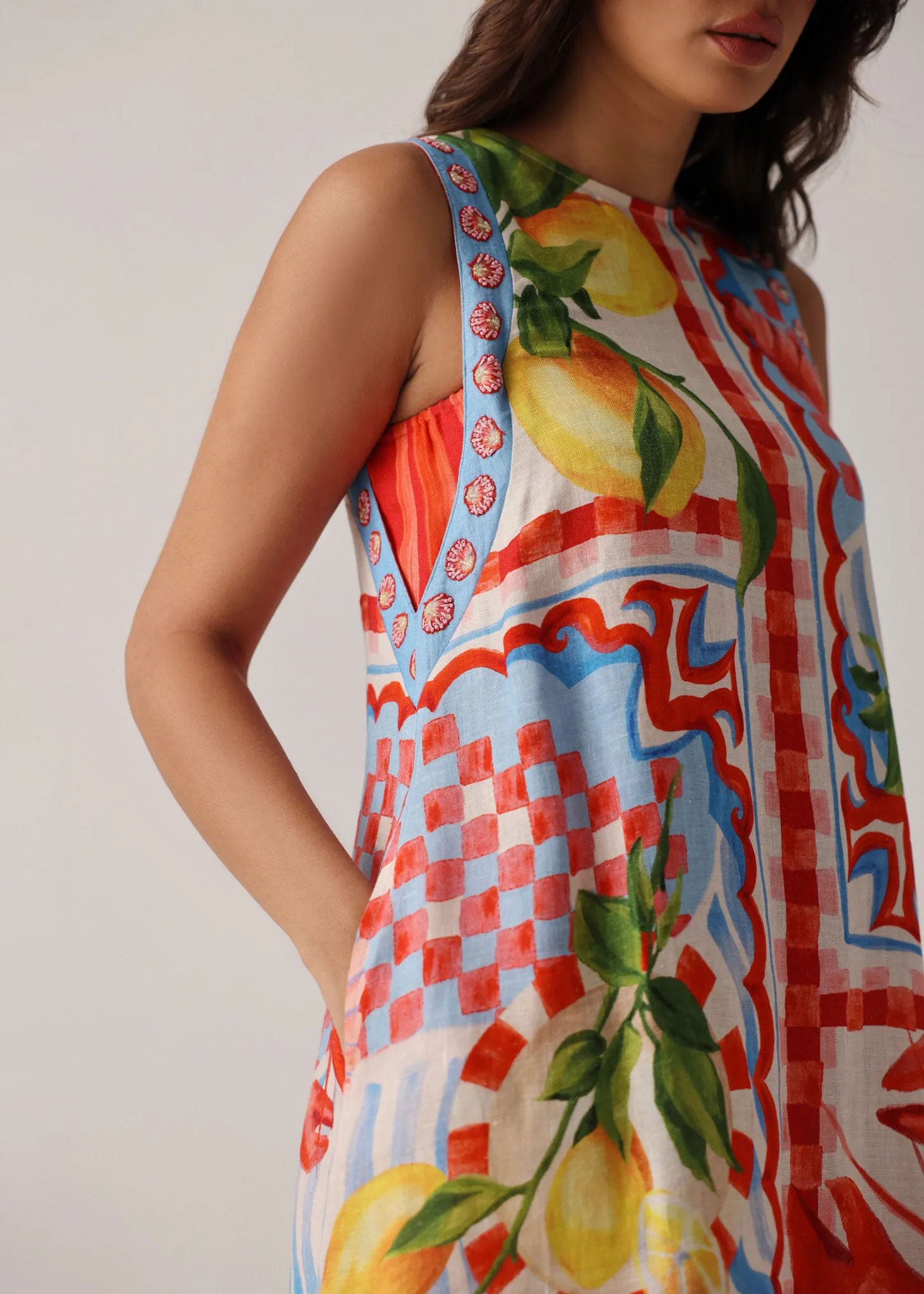 NOIB Harper Mini Dress - Summer Zest