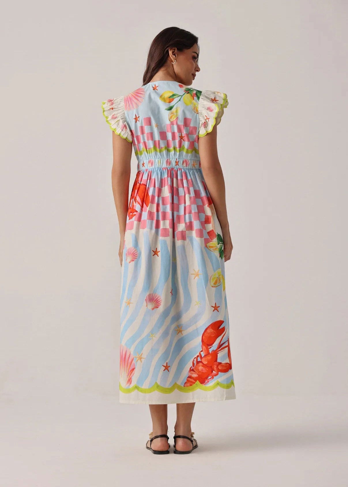 NOIB Estella Maxi Dress - Summer Zest