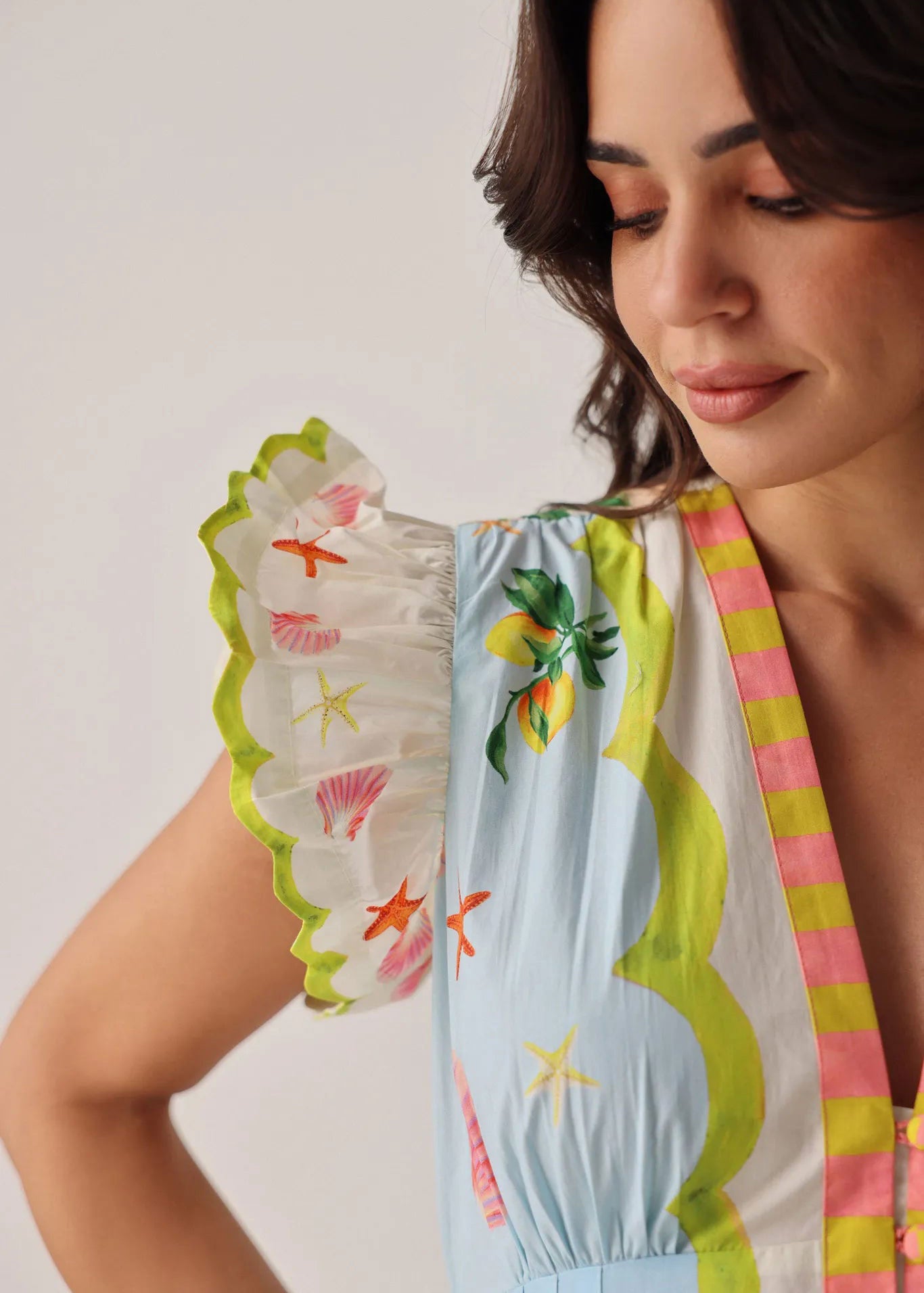 NOIB Estella Maxi Dress - Summer Zest