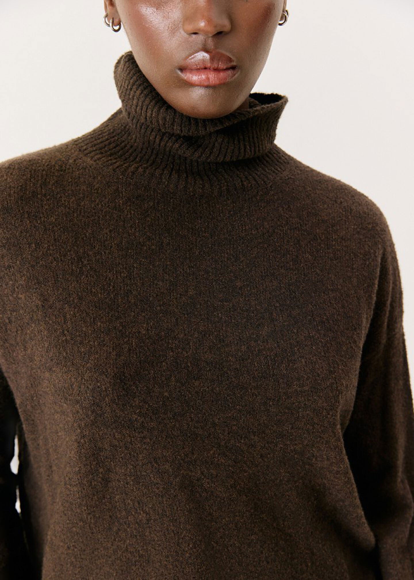 American Vintage Ouity Sweater - Coco Melange