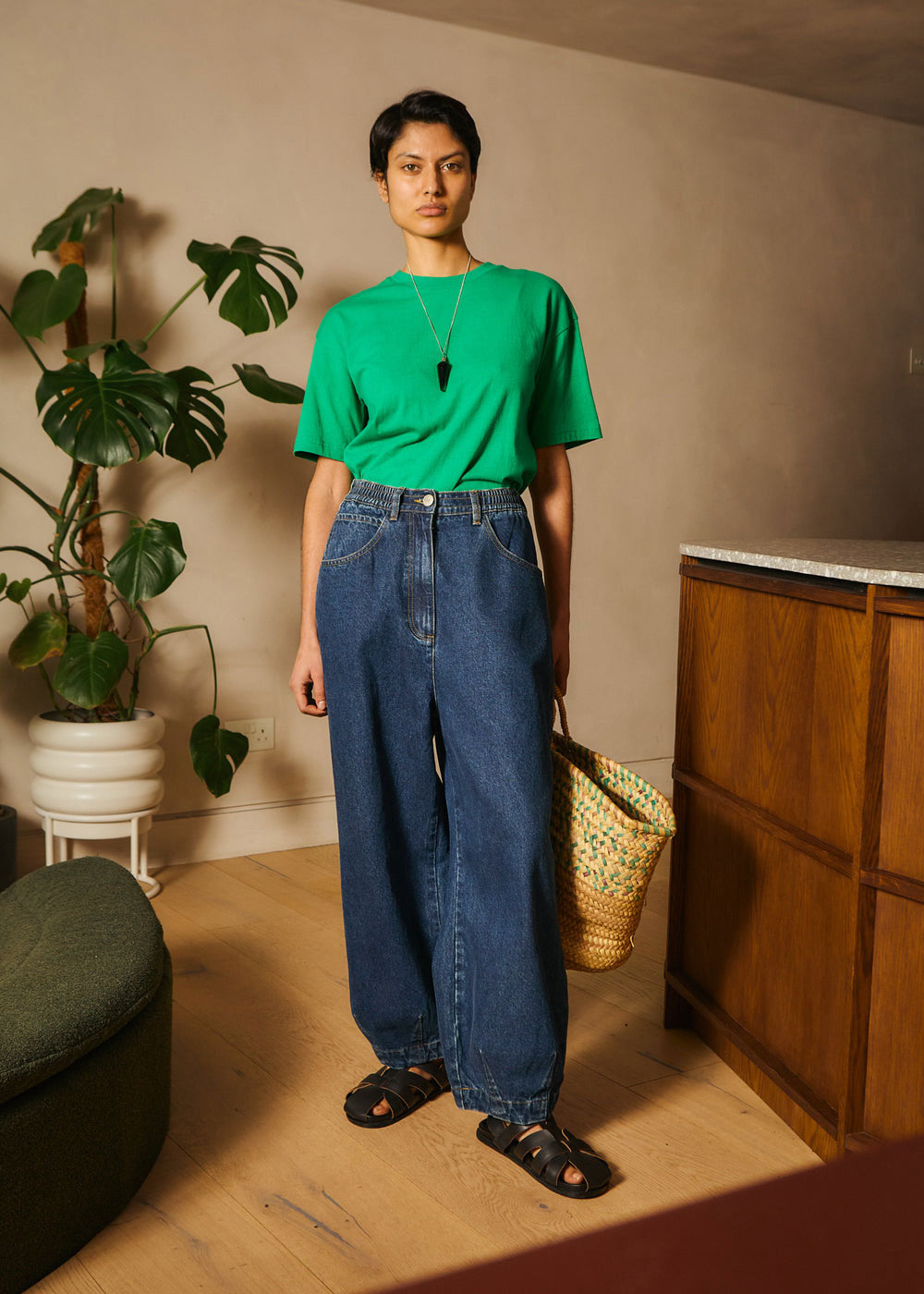 L.F.Markey Peyton Tee - Grass