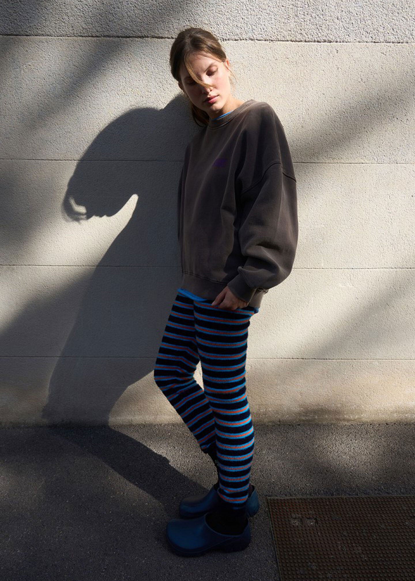 American Vintage Plizzy Sweatshirt - Vintage Chestnut