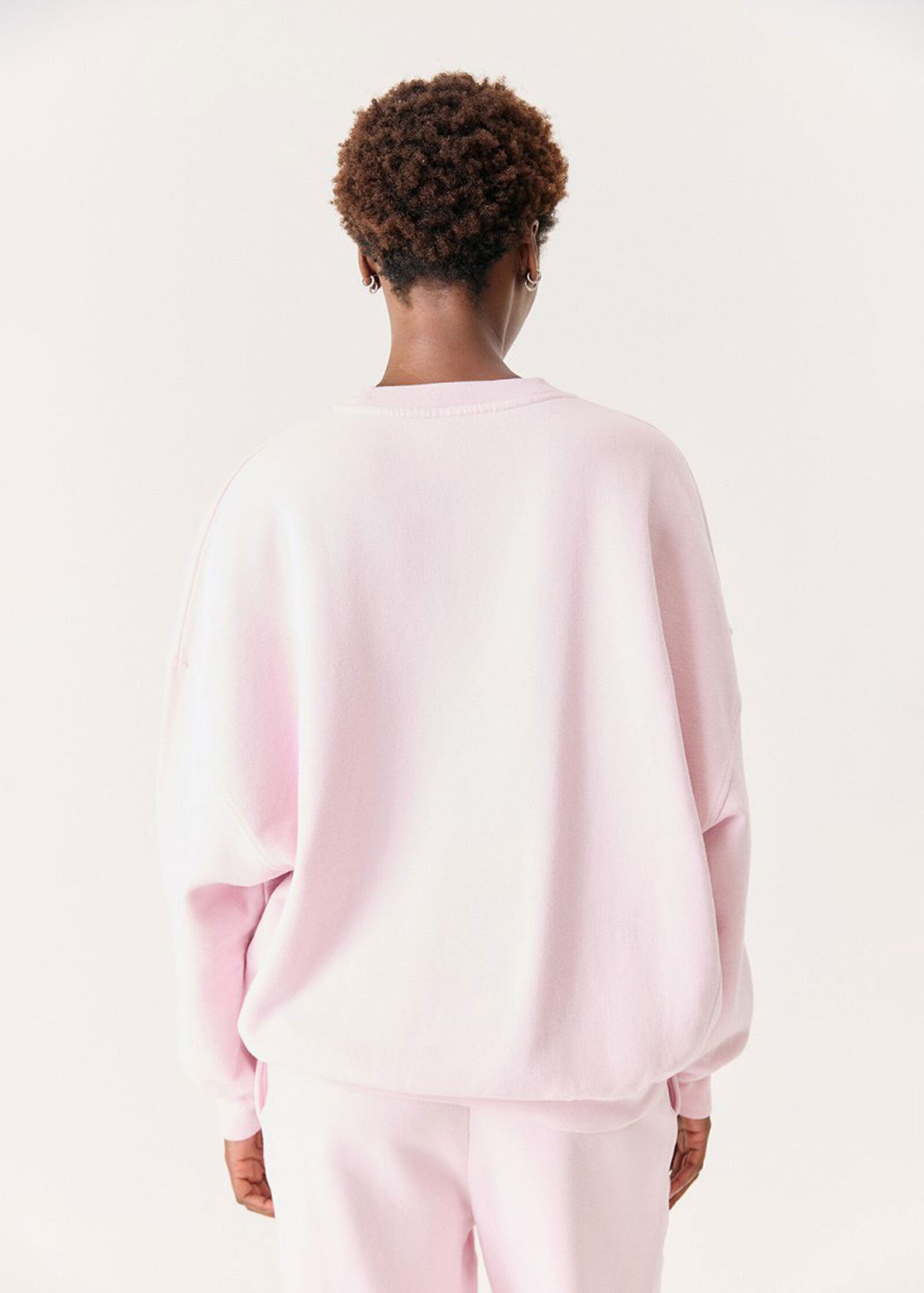American Vintage Plizzy Sweatshirt - Vintage Petal