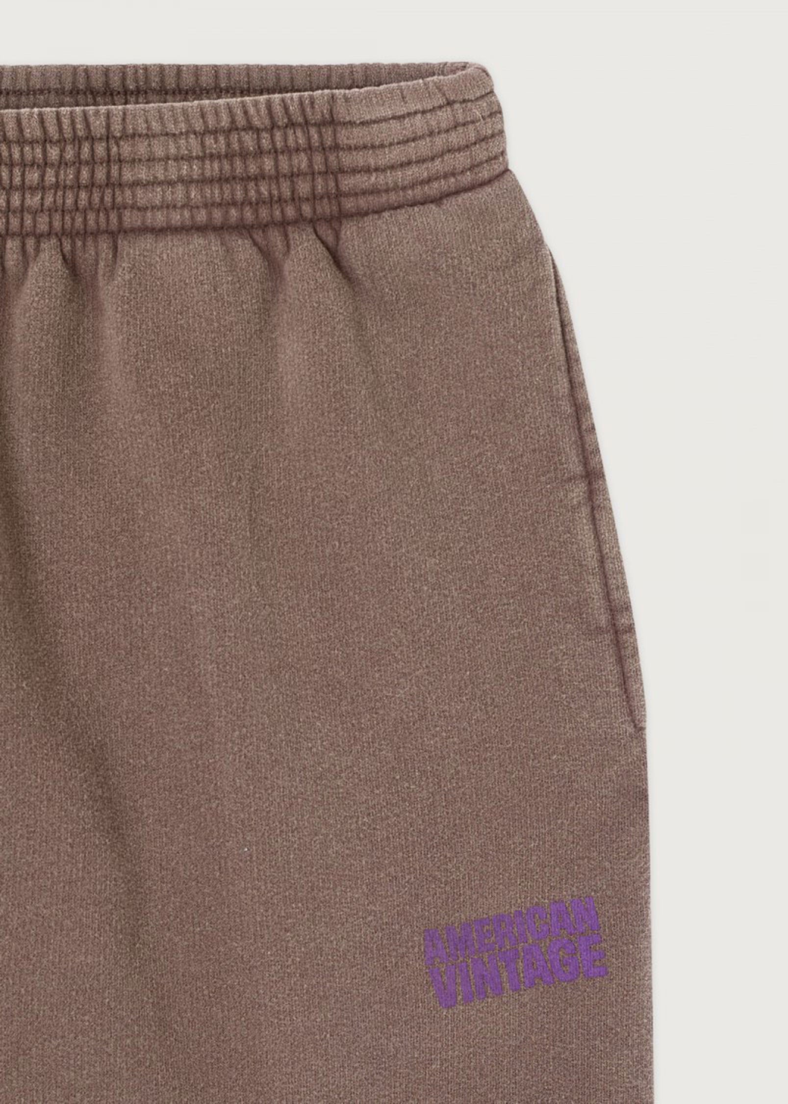 American Vintage Plizzy Joggers - Vintage Chestnut