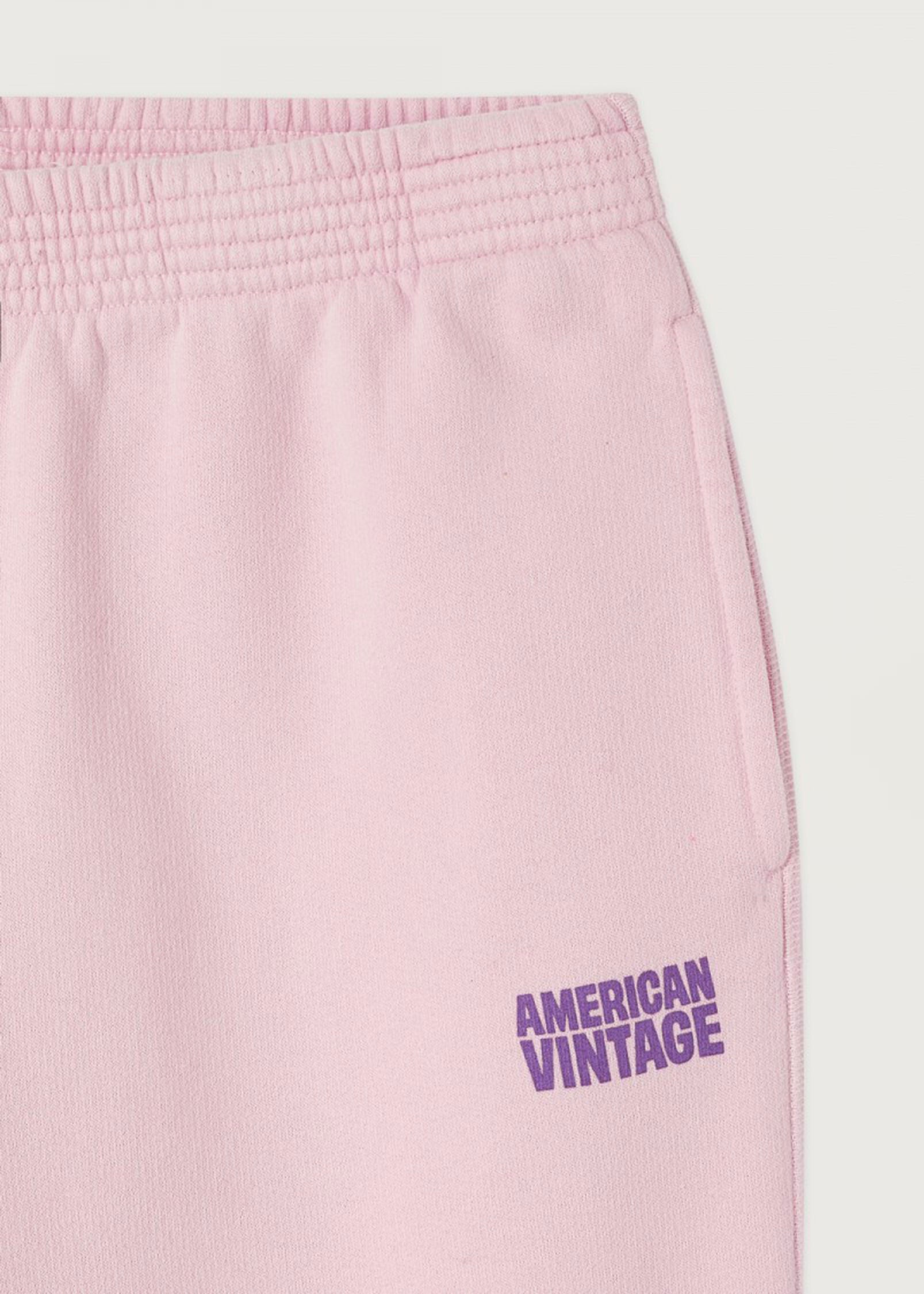 American Vintage Plizzy Joggers - Vintage Petal