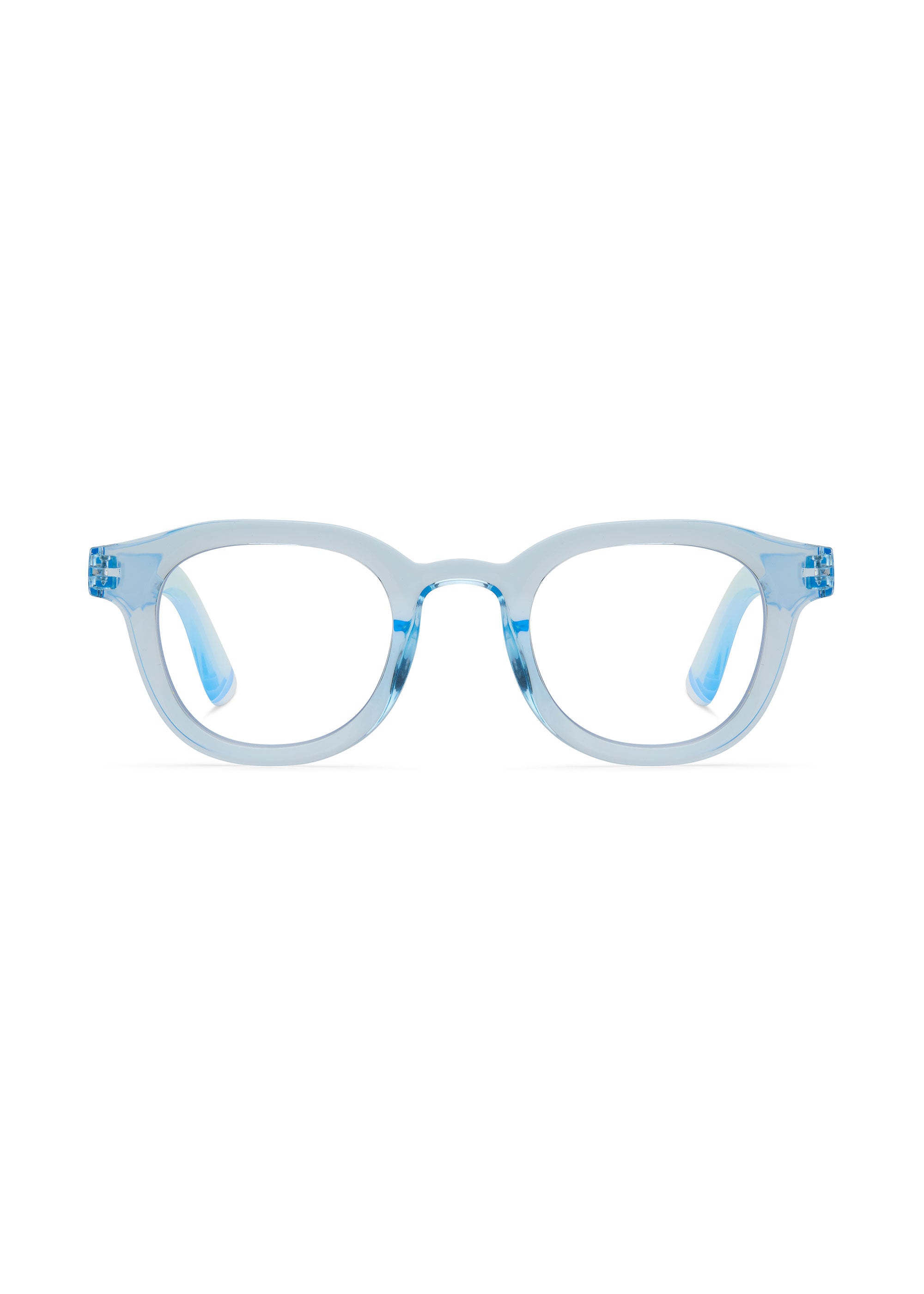 Barner Andy Glossy Blue Light Glasses - Baby Blue