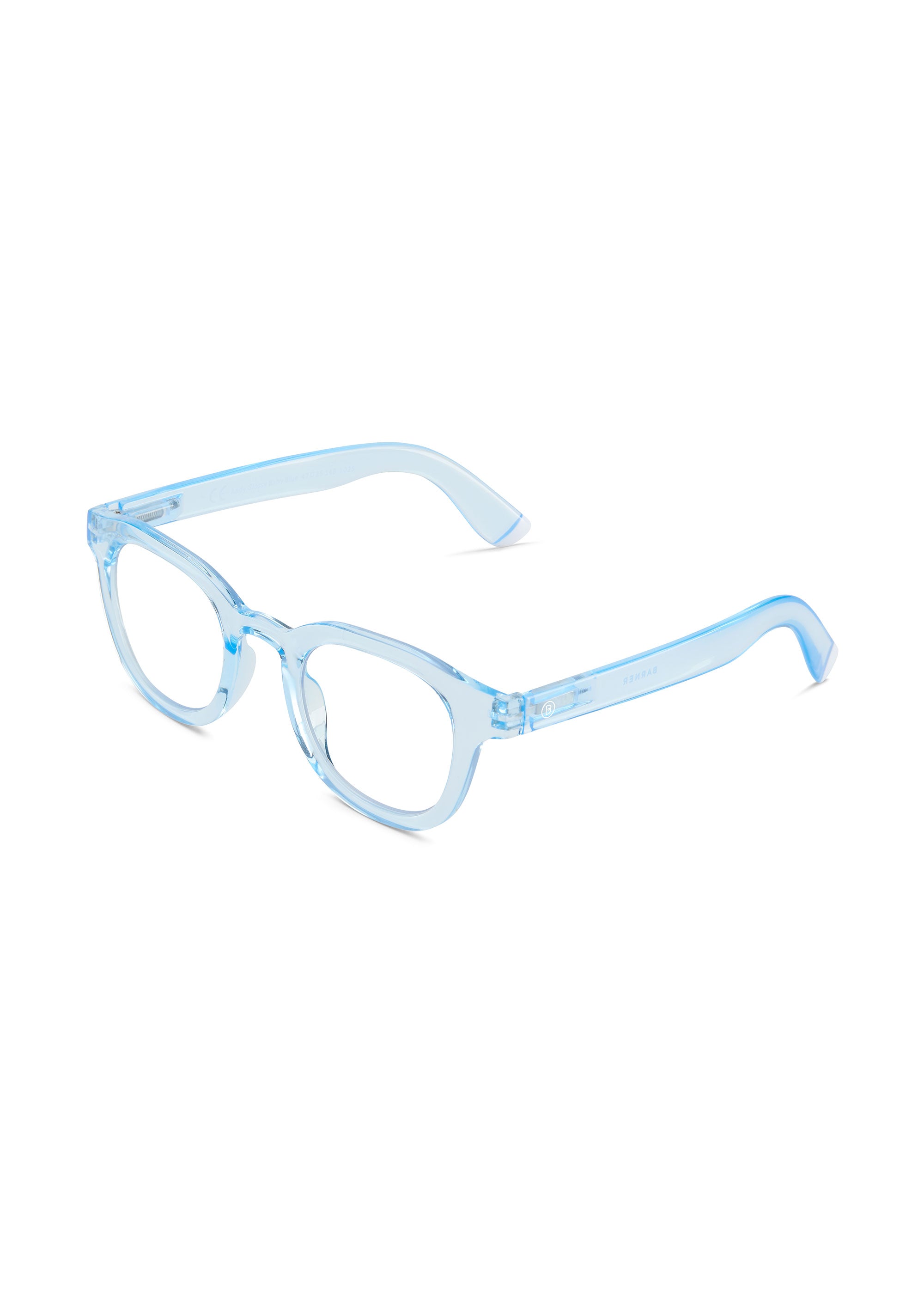 Barner Andy Glossy Blue Light Glasses - Baby Blue