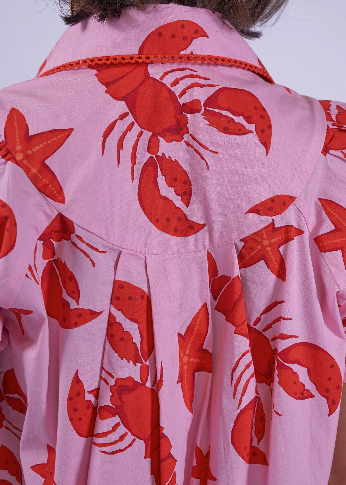 New Day Originals Paddington Blouse - Lobster & Starfish