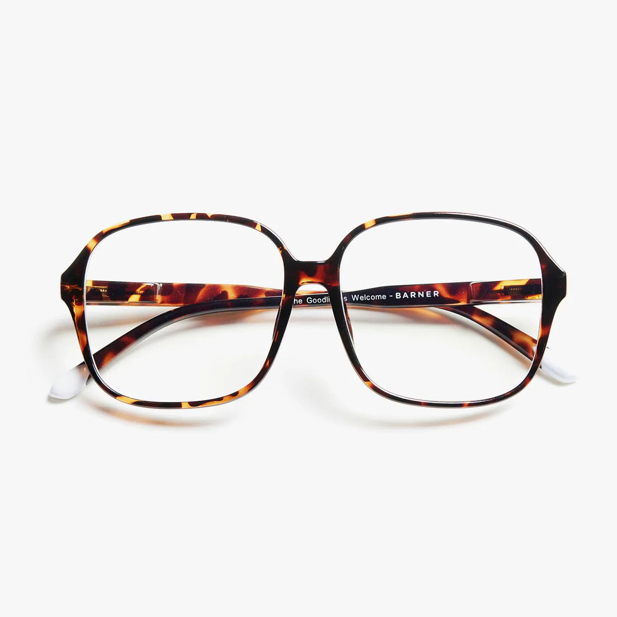 Pascal Glossy Blue Light Glasses - Tortoise – KitiCymru