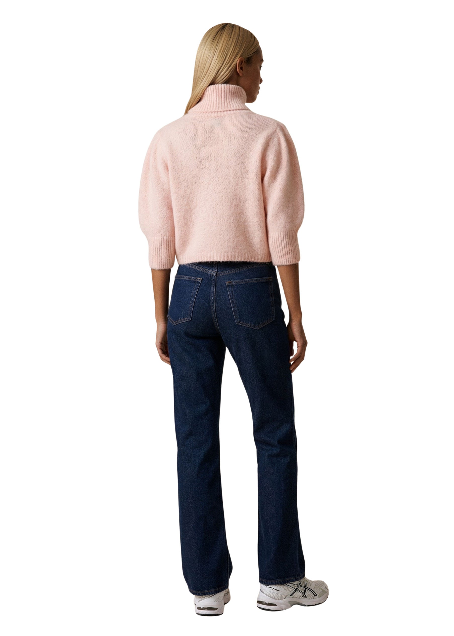 American Dreams Piro Rollneck Short Sleeves - Peach