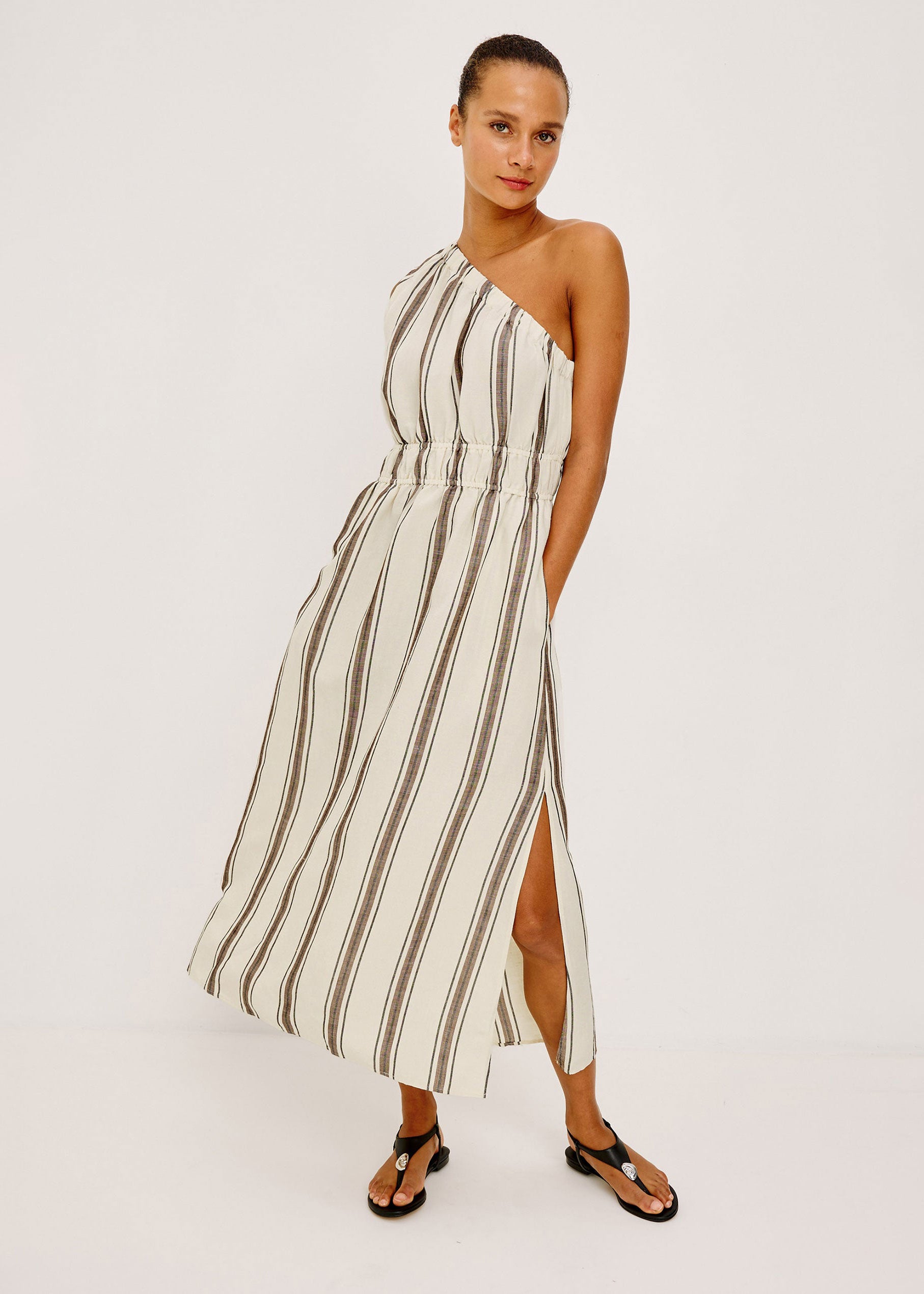 Rails Selani Dress - Sequoia Stripe