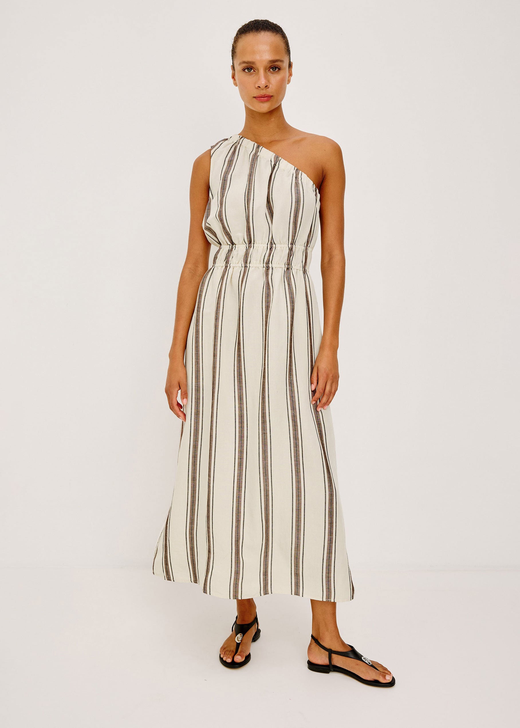 Rails Selani Dress - Sequoia Stripe