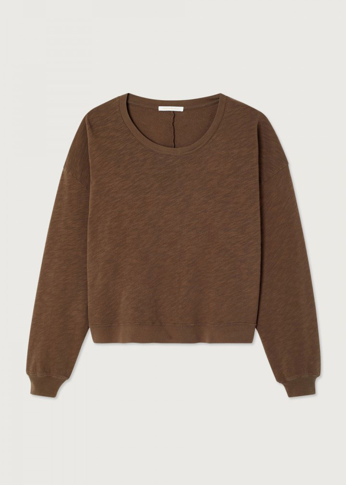 American Vintage Sonoma Long-Sleeved T-Shirt - Vintage Chestnut