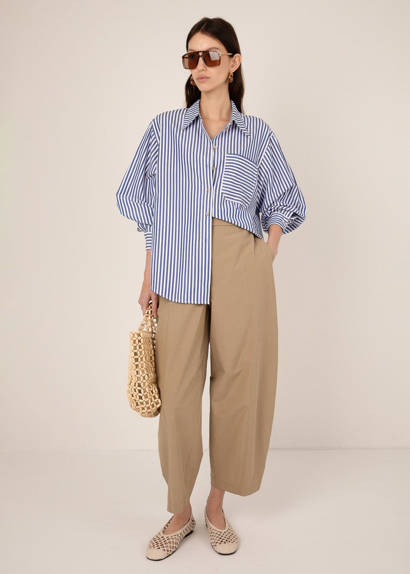 VI.VE.RE Ember Stripe Shirt