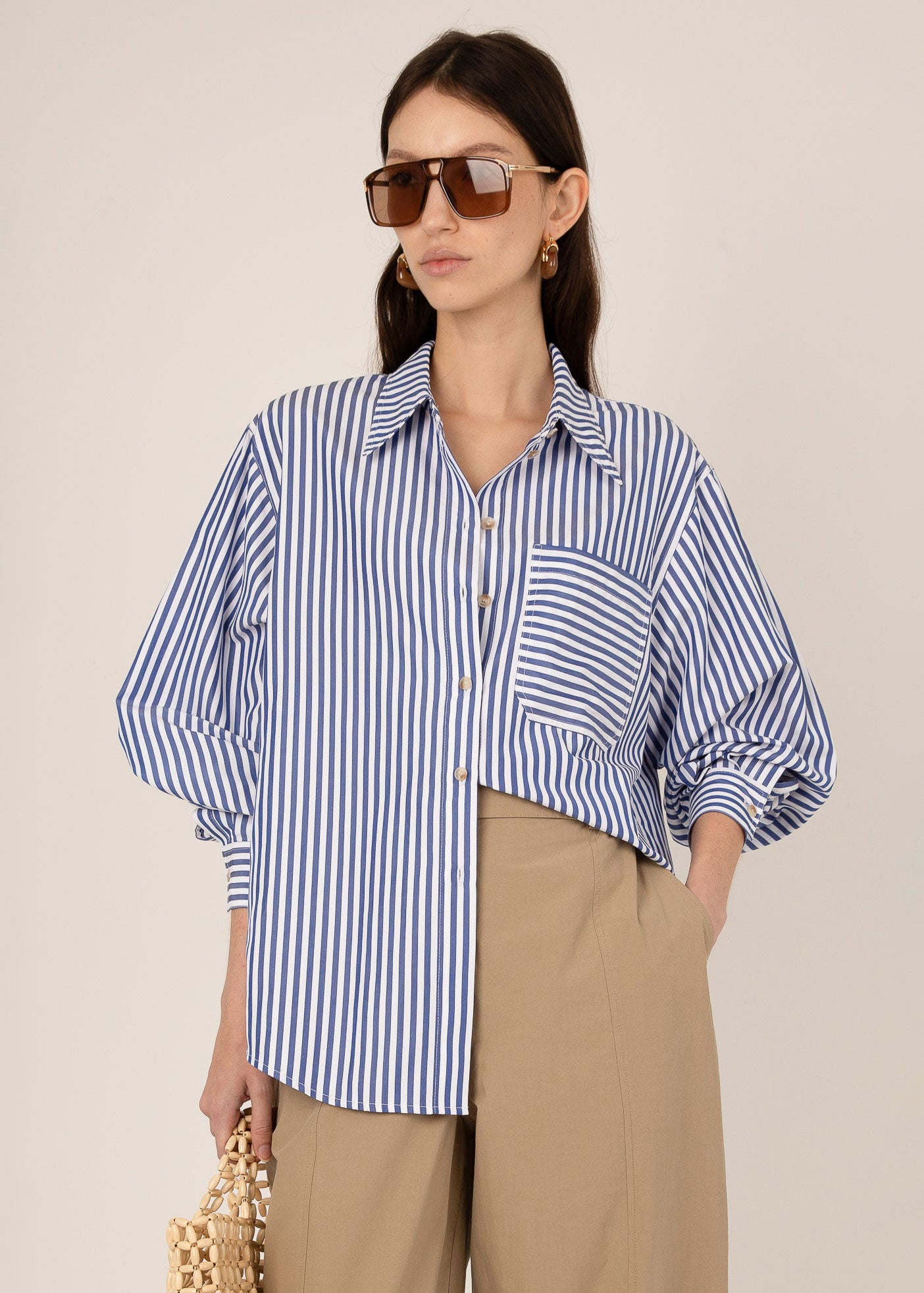 VI.VE.RE Ember Stripe Shirt