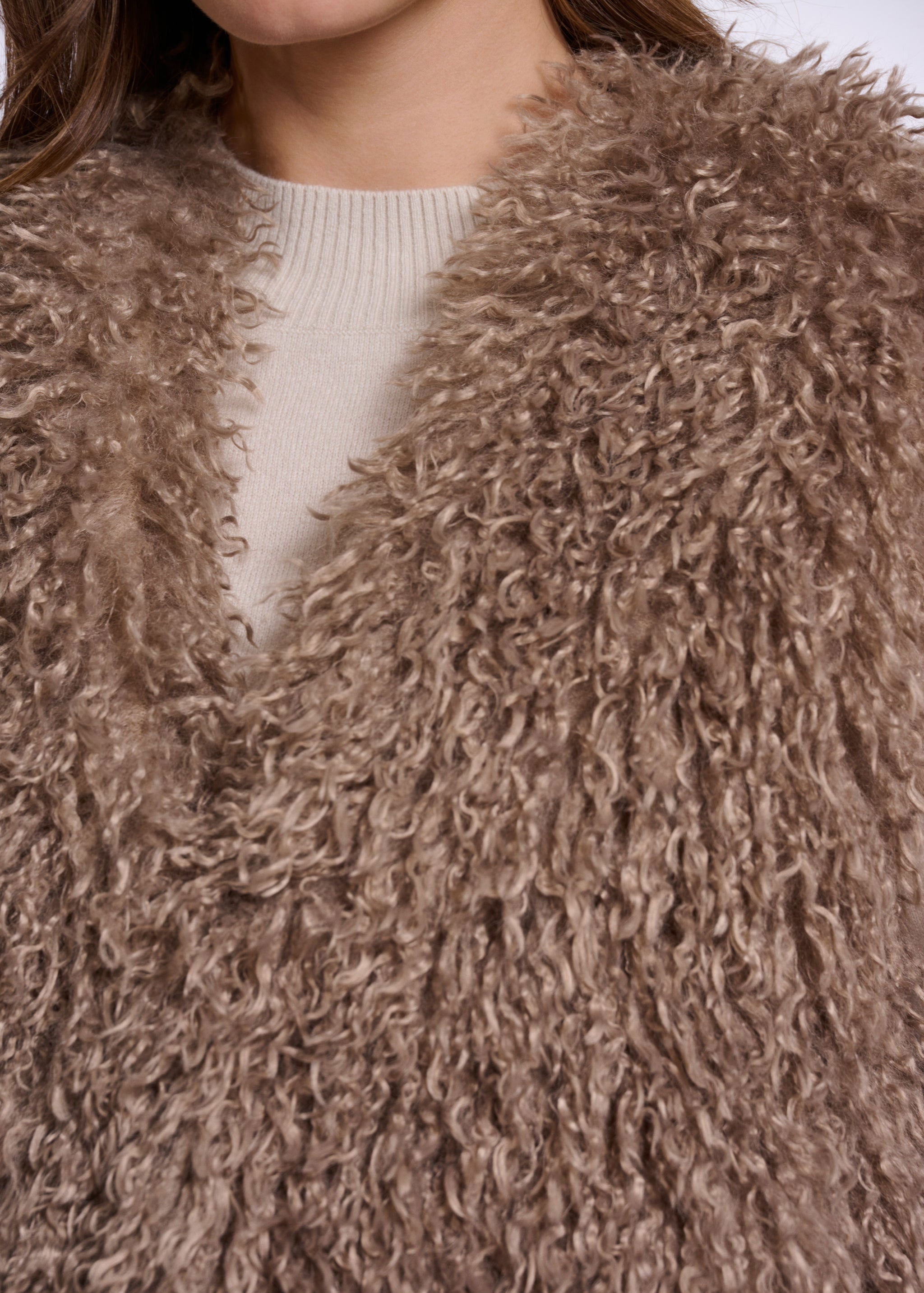 Rino & Pelle Sensy Waistcoat - Mocha Latte