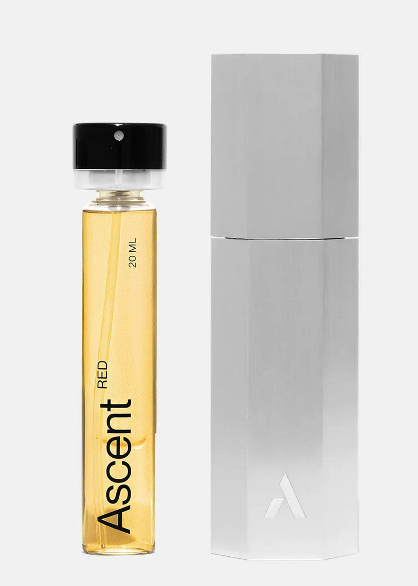 Ascent Red Parfum + Silver Case