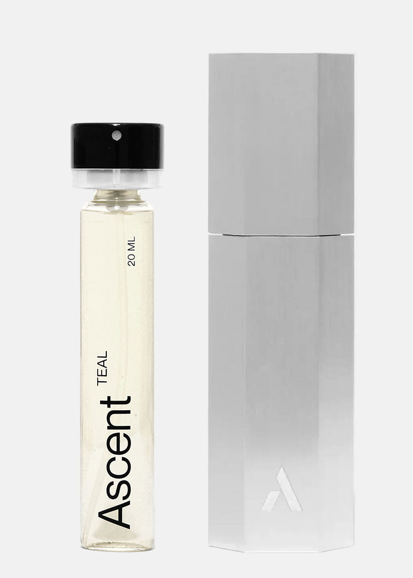 Ascent Teal Parfum + Silver Case