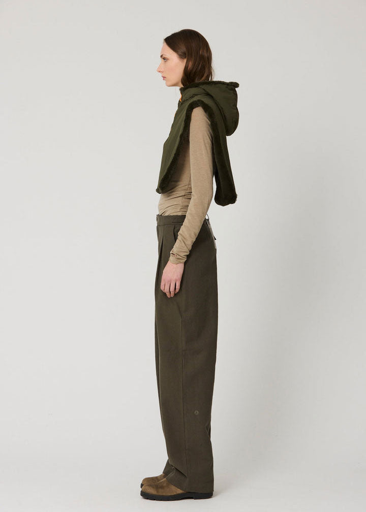 Tantä Bing Reversible Hood - Khaki