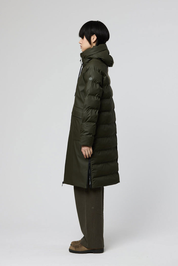Tantä Rime Long Puffer - Khaki