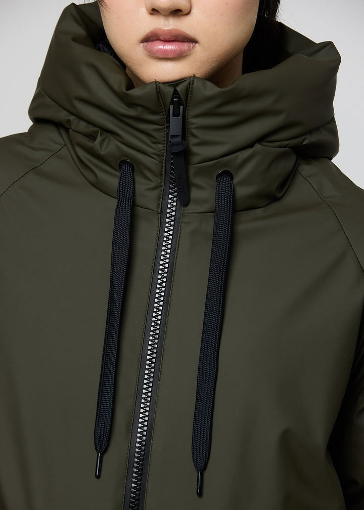 Tantä Rime Long Puffer - Khaki
